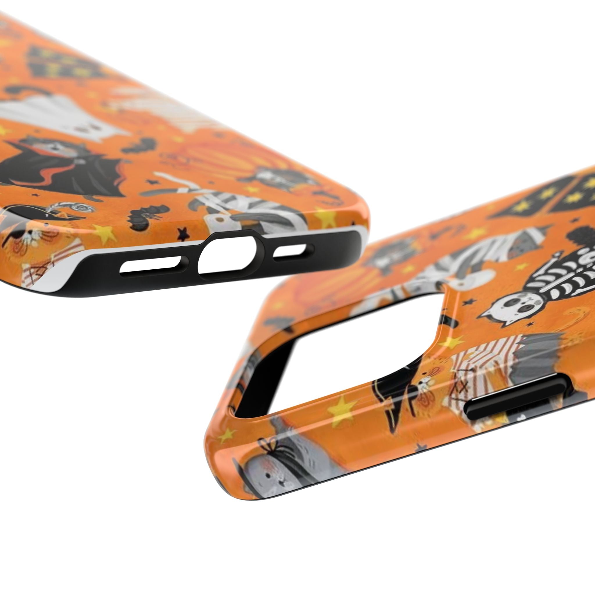 Spooky-Cat Halloween Tough Phone Case