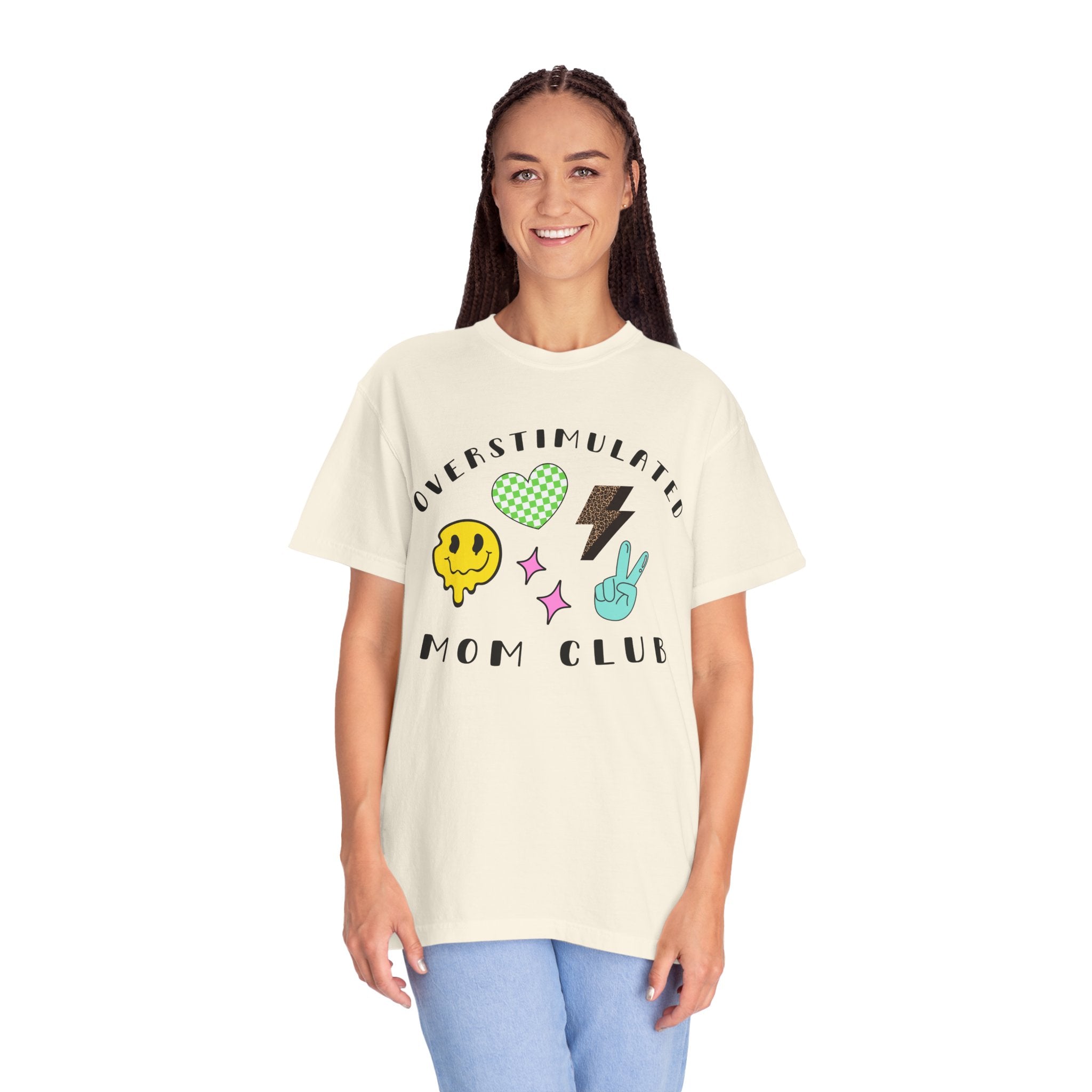 Overstimulated Mom Club T-Shirt