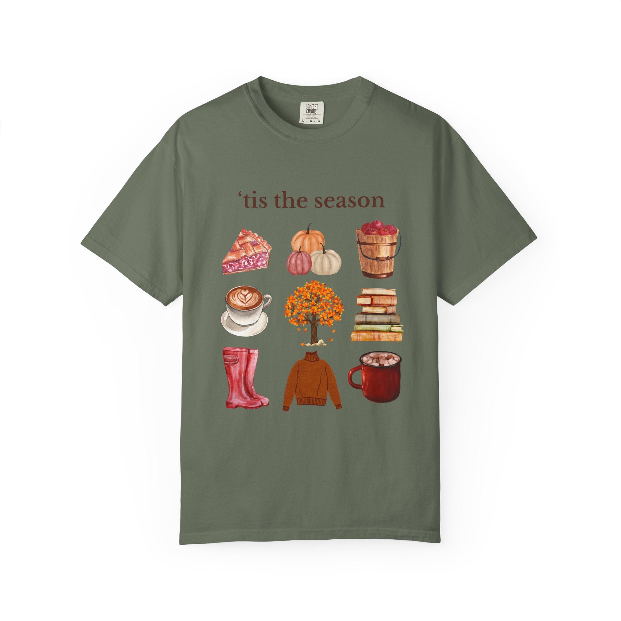 Autumn Vibes Garment-Dyed T-shirt