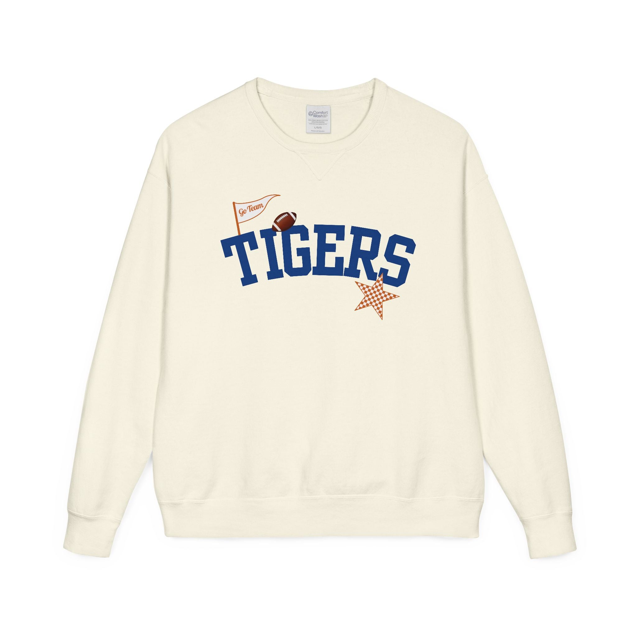 Tigers ComfortWash Crewneck Sweatshirt