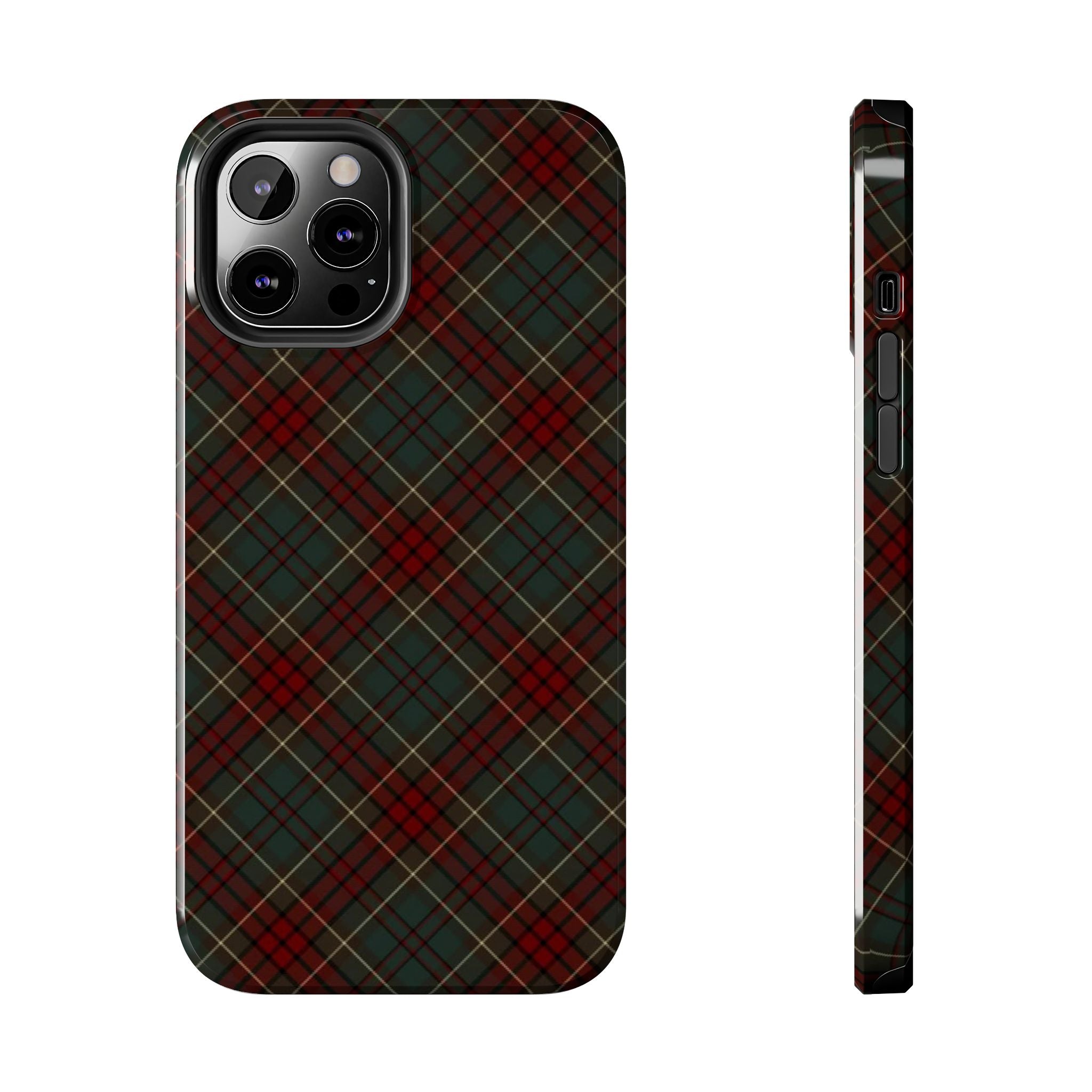 Christmas Plaid Pattern Tough Phone Case