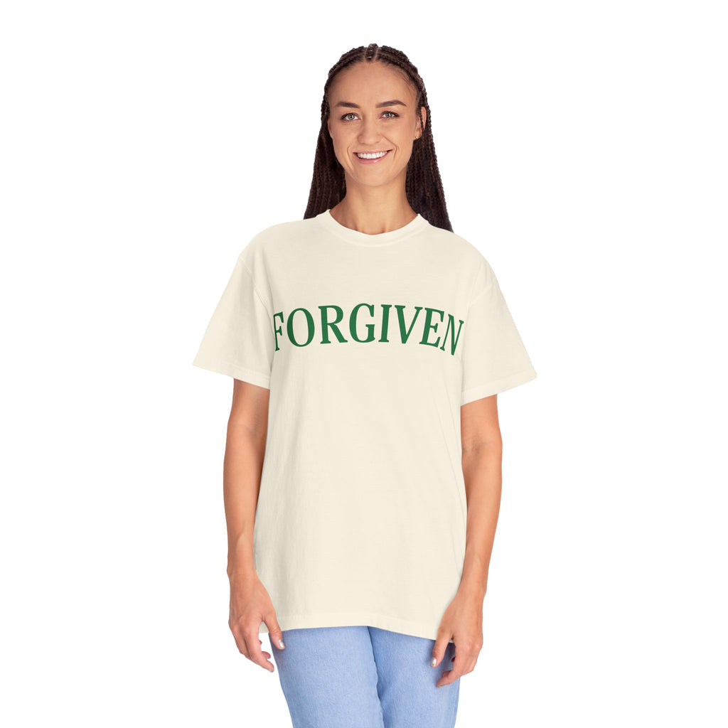 Forgiven Unisex Garment-Dyed T-Shirt - Inspirational Fashion