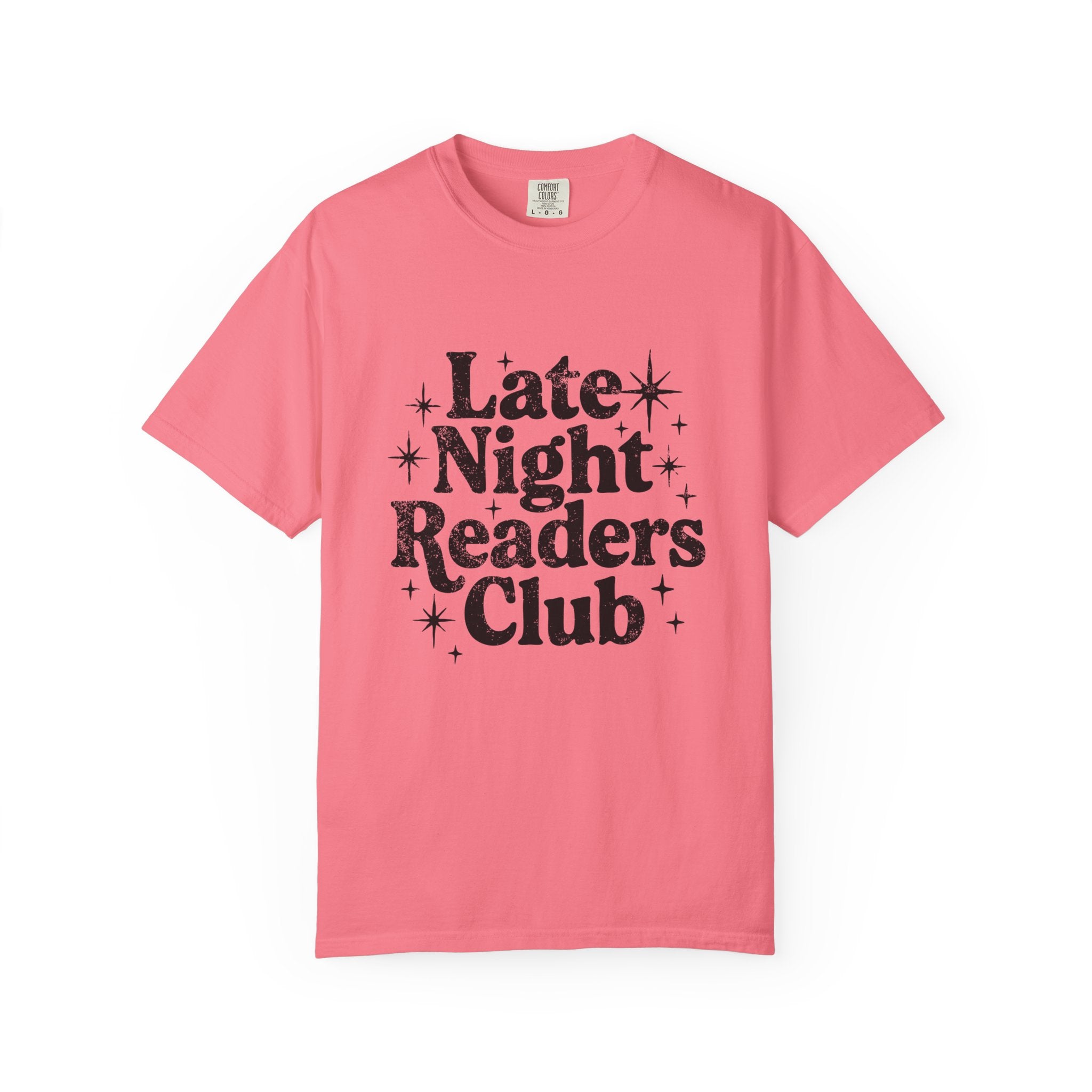 Late Night Readers Club Unisex T-Shirt | Cozy Book Lover's Tee for Night Owls, Perfect Gift for Readers & Bookworms