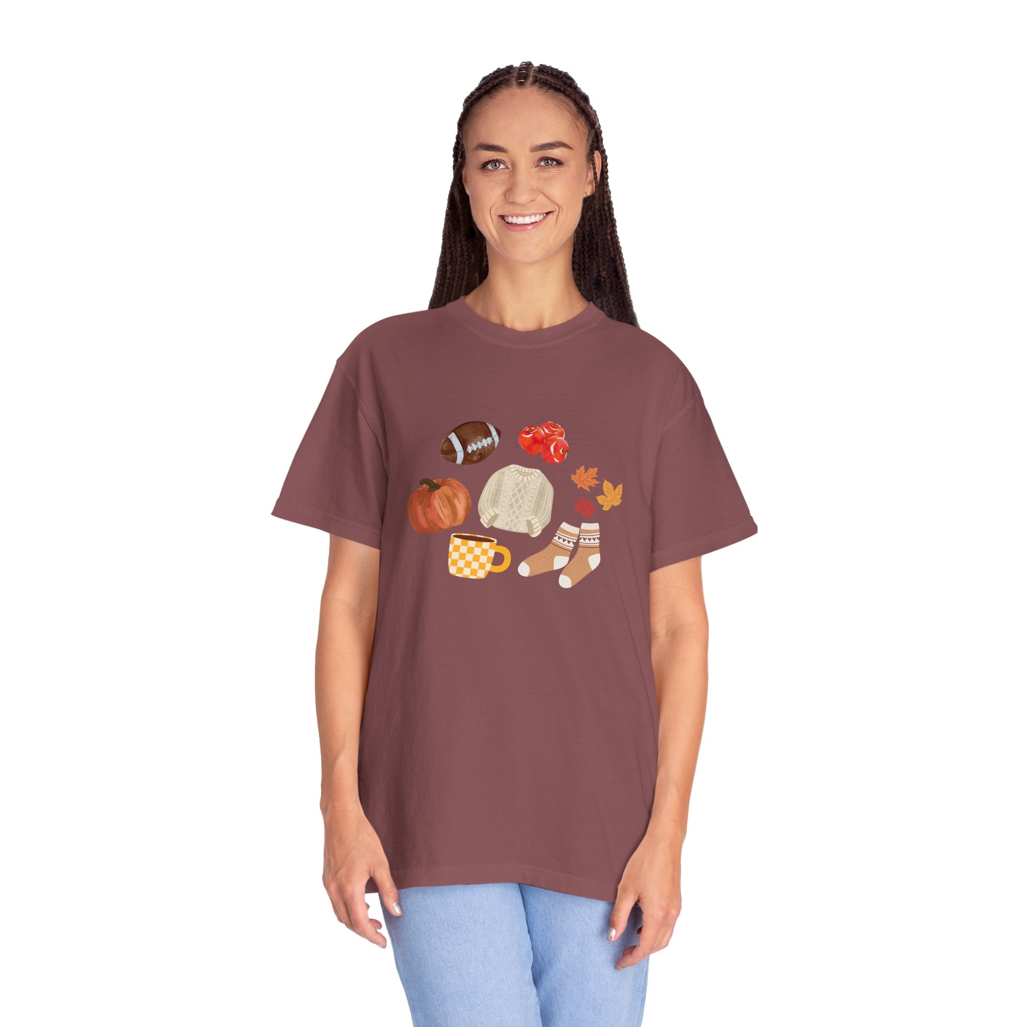 Cozy Fall T-Shirt, Autumn Vibes Shirt, Unisex Tee