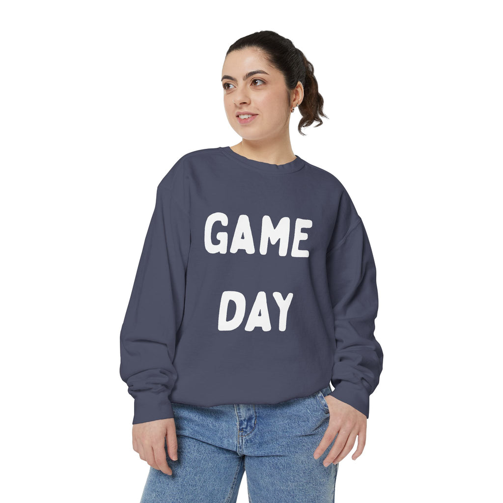 Game Day Unisex Garment-Dyed Sweatshirt