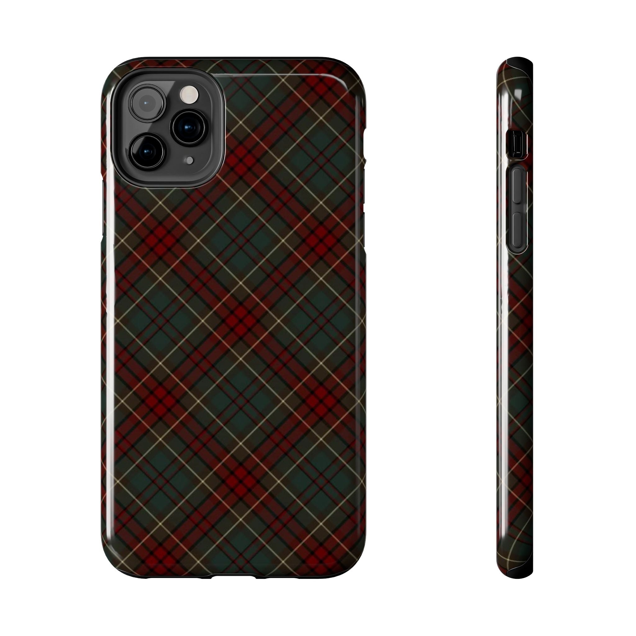 Christmas Plaid Pattern Tough Phone Case