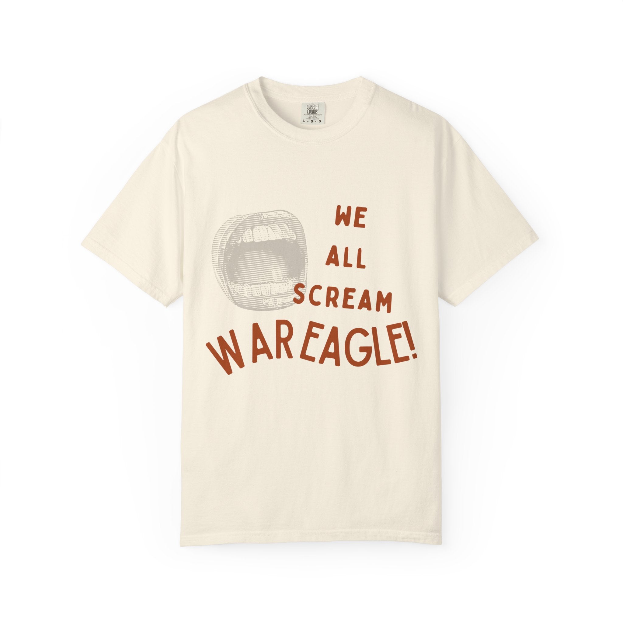 Auburn Garment-Dyed Tee for Game Day