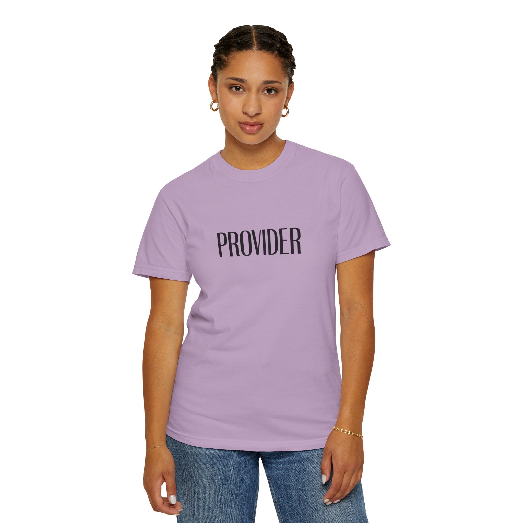 Provider Unisex Garment-Dyed T-shirt, Casual Tee