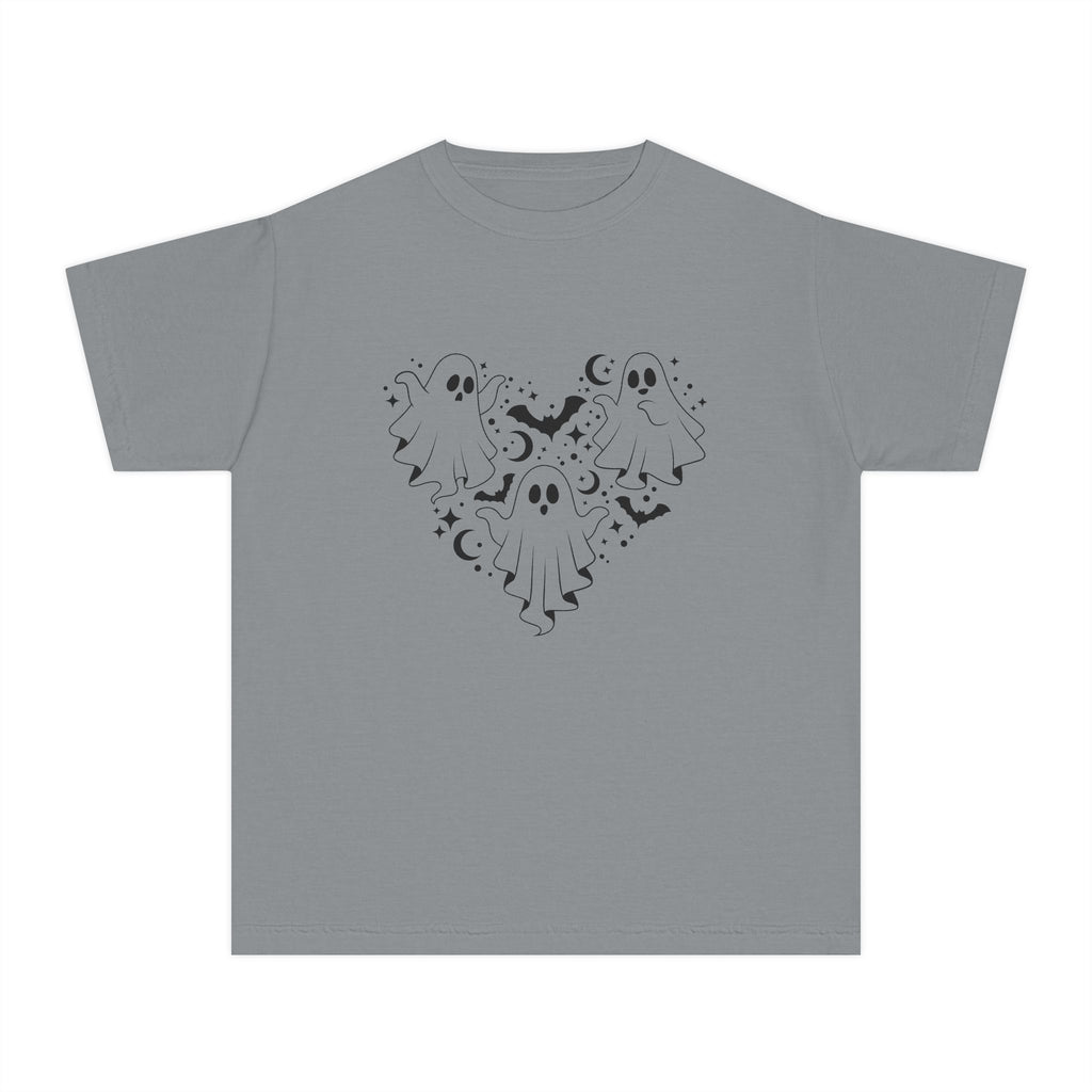 Cute Ghost Heart Youth Tee