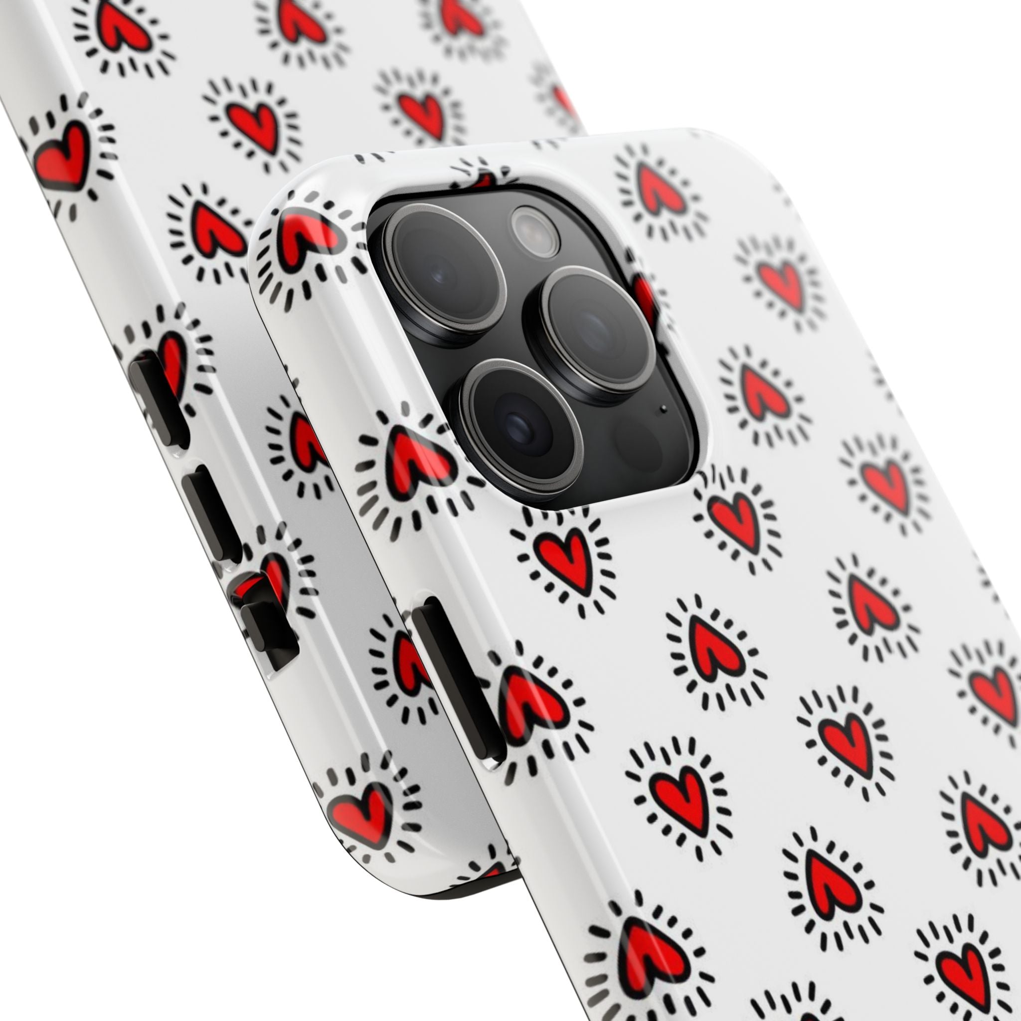 Heart Doodle Tough Phone Case