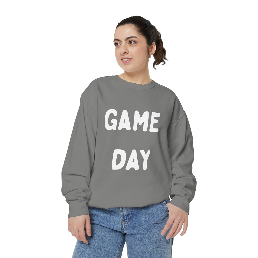 Game Day Unisex Garment-Dyed Sweatshirt