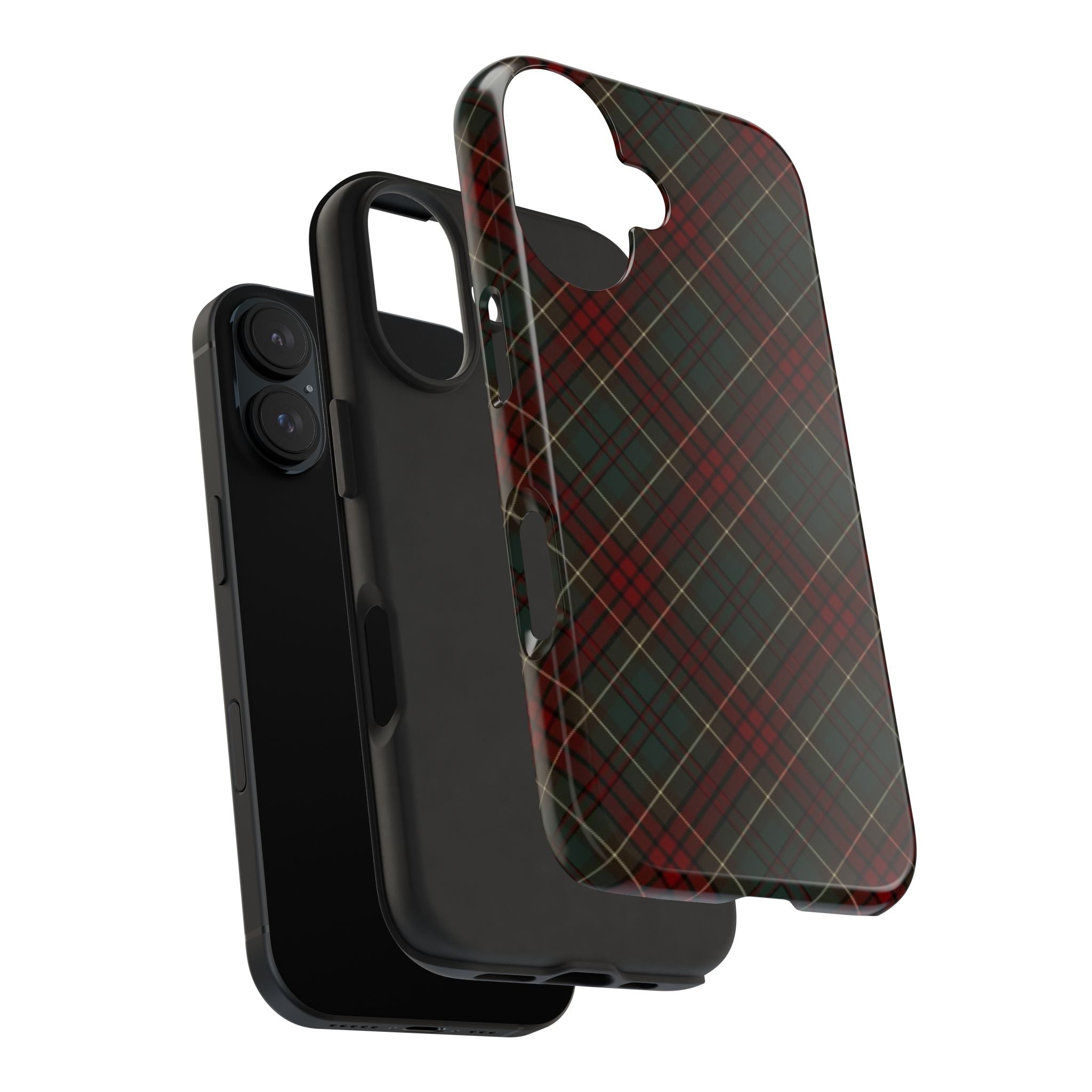 Christmas Plaid Pattern Tough Phone Case