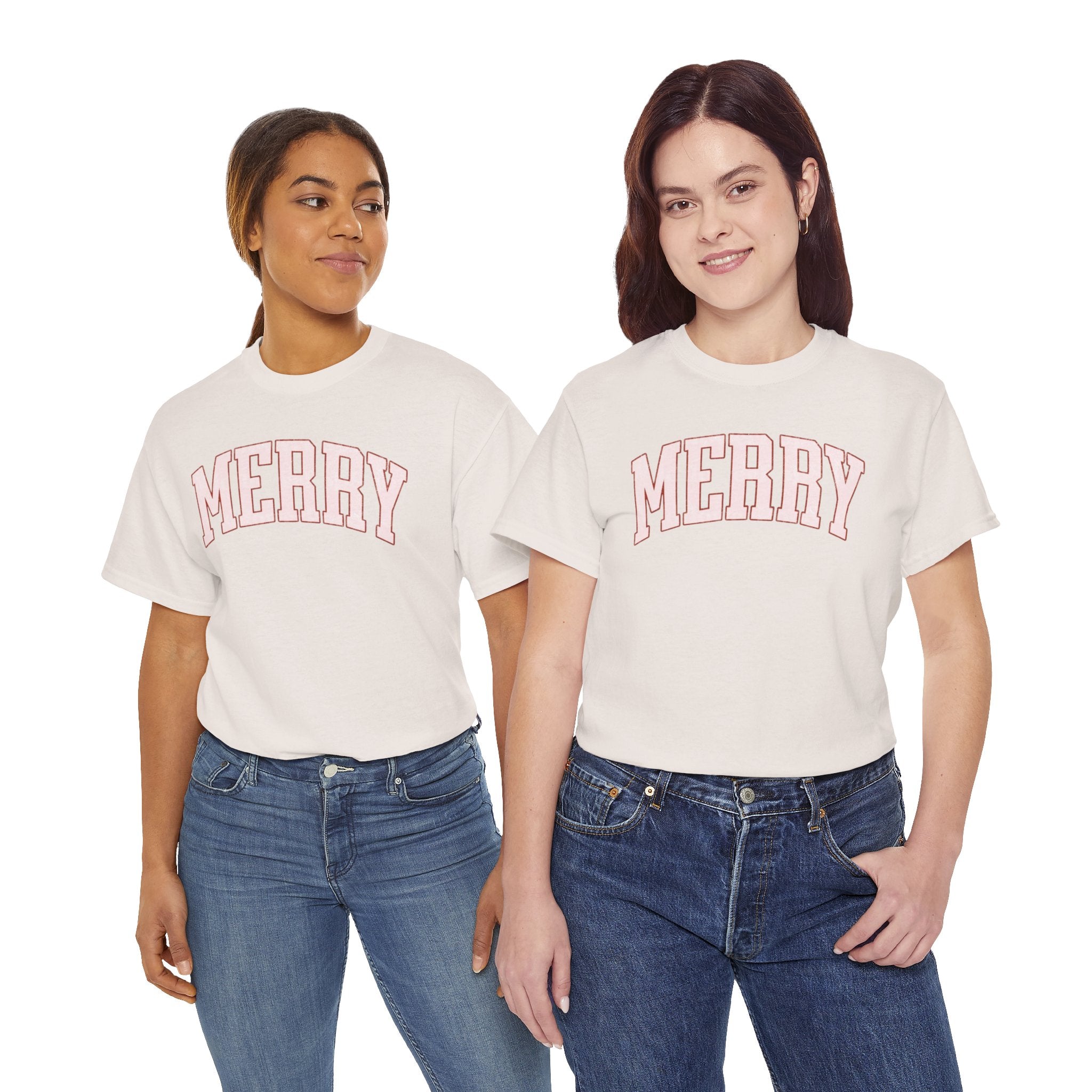 Merry Graphic Tee — Holiday T‑Shirt