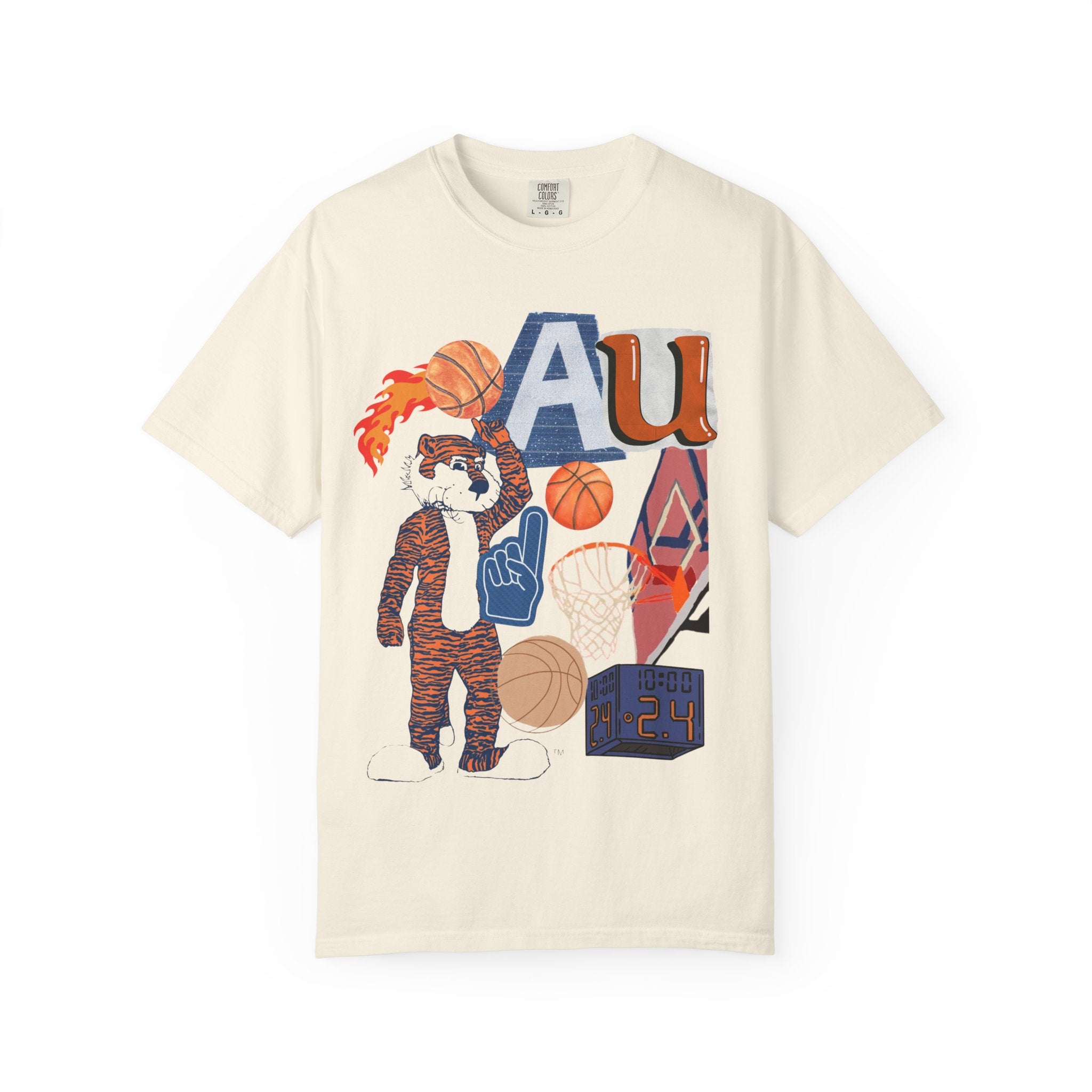 Vintage-Inspired Basketball T-Shirt for Sports Fans