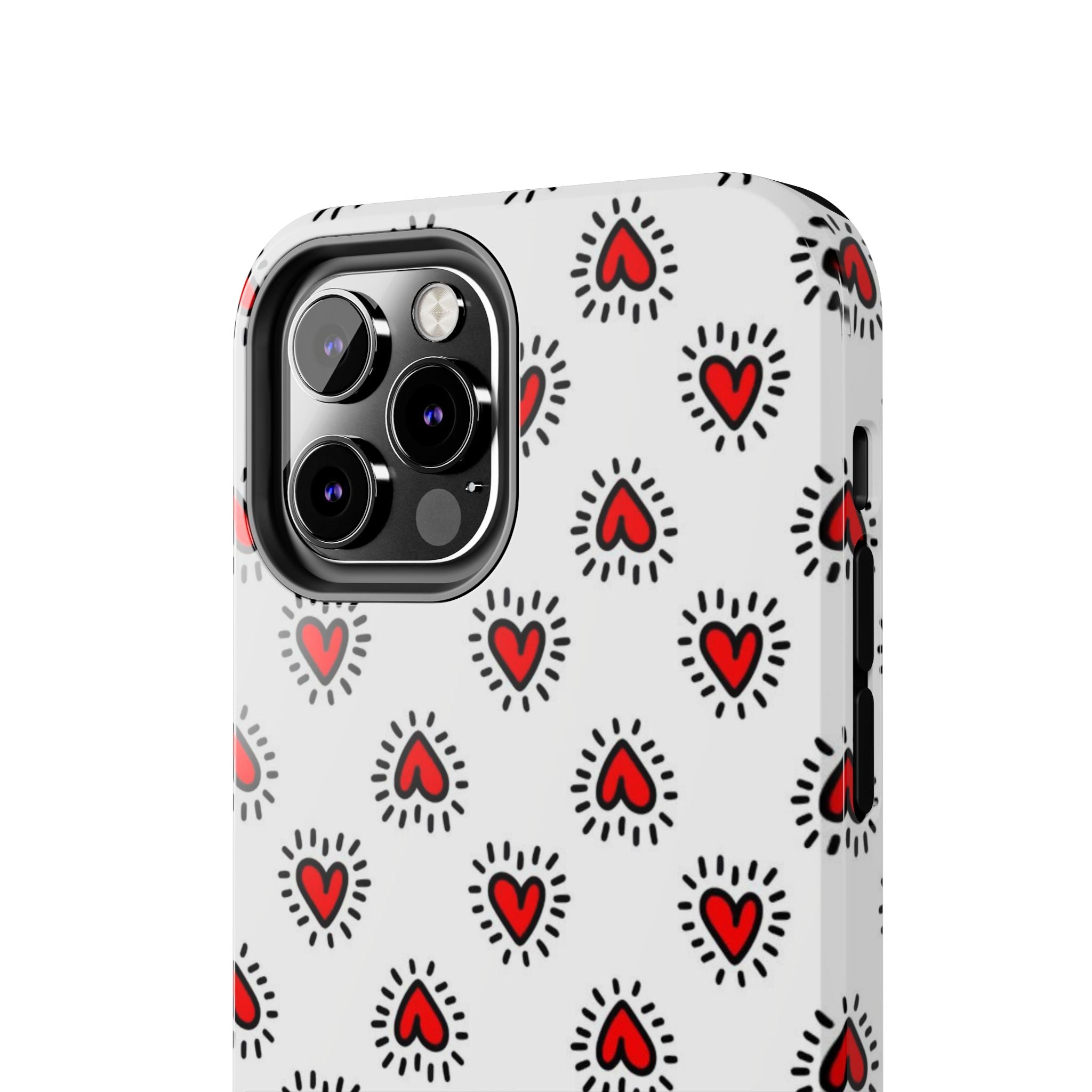 Heart Doodle Tough Phone Case