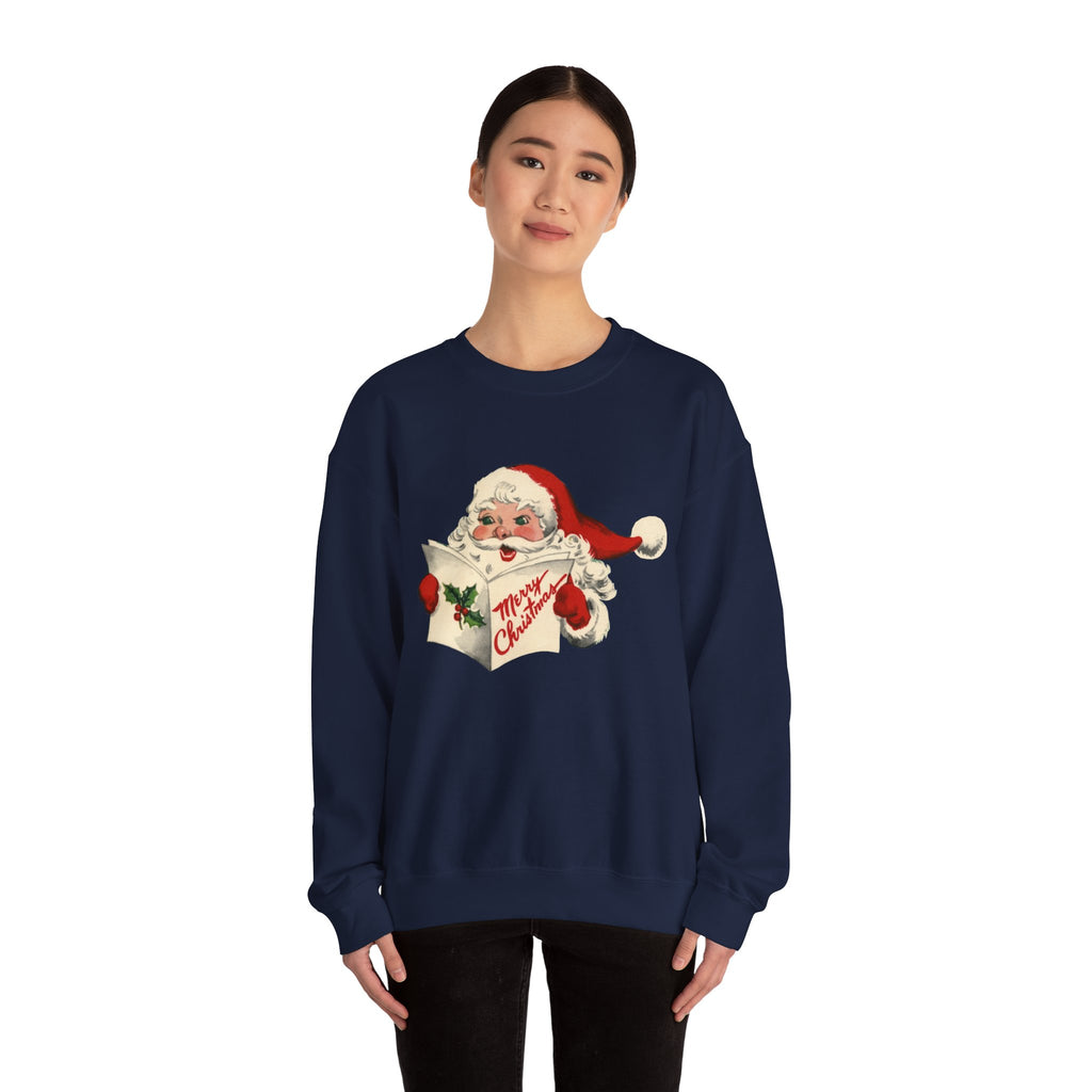 Vintage Santa Christmas Sweatshirt
