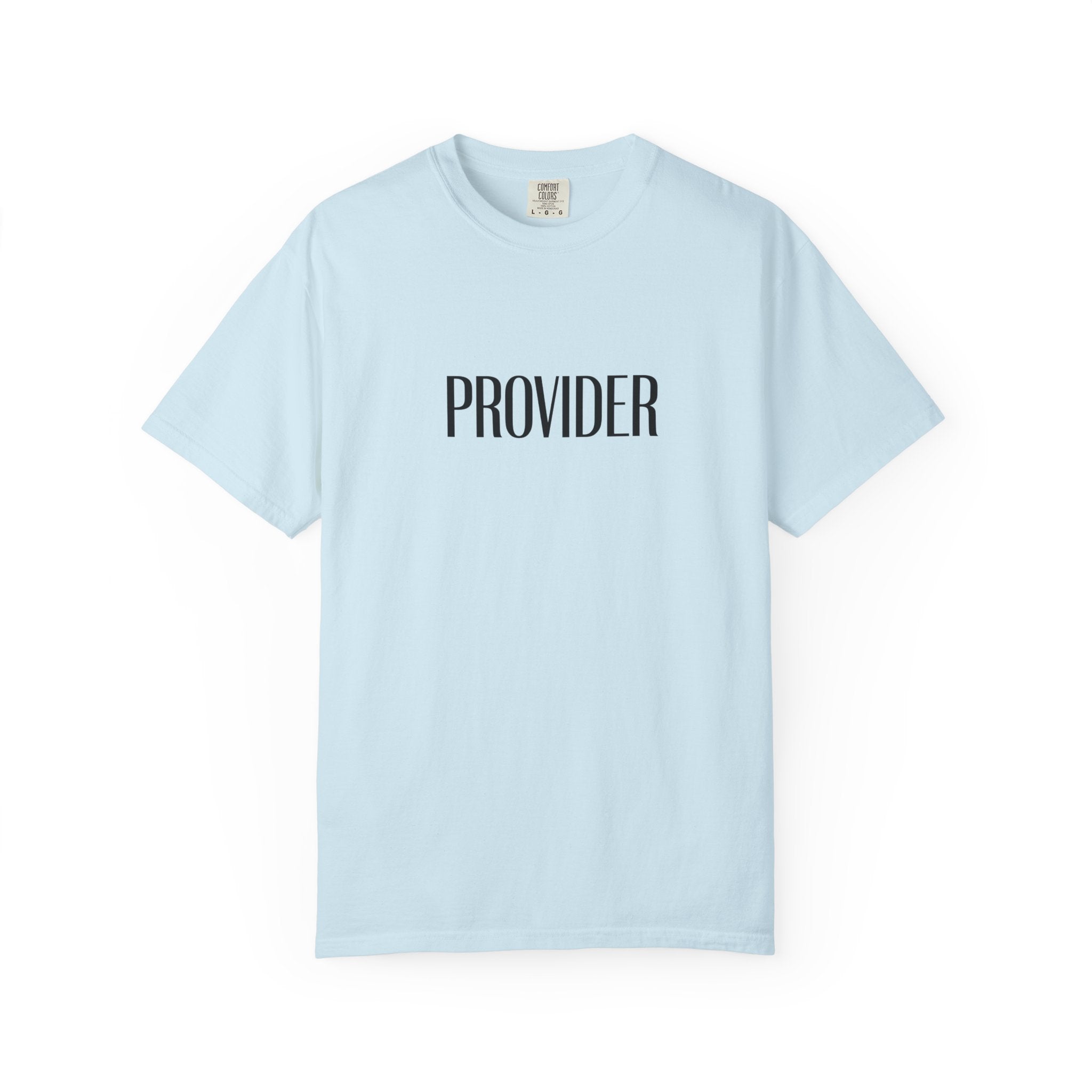 Provider Unisex Garment-Dyed T-shirt, Casual Tee