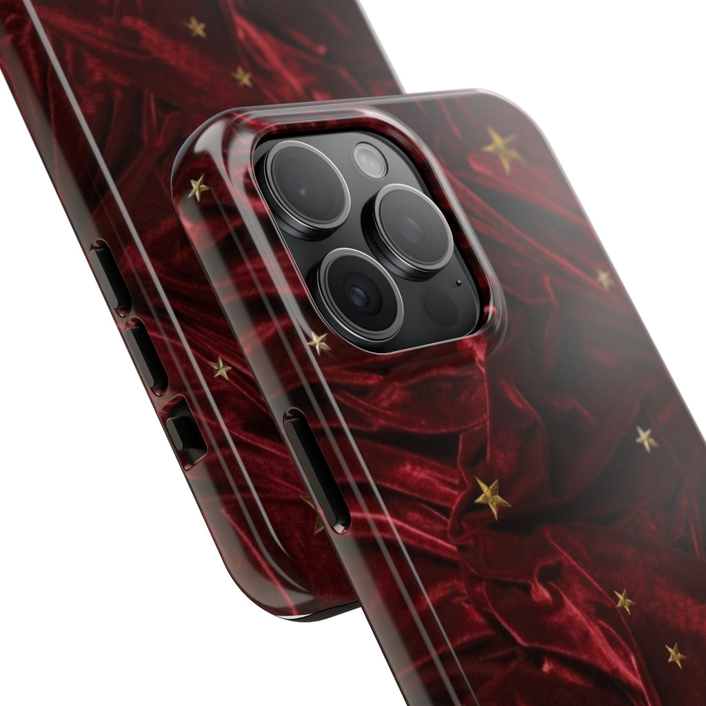 Holiday Velvet Star Tough Phone Case