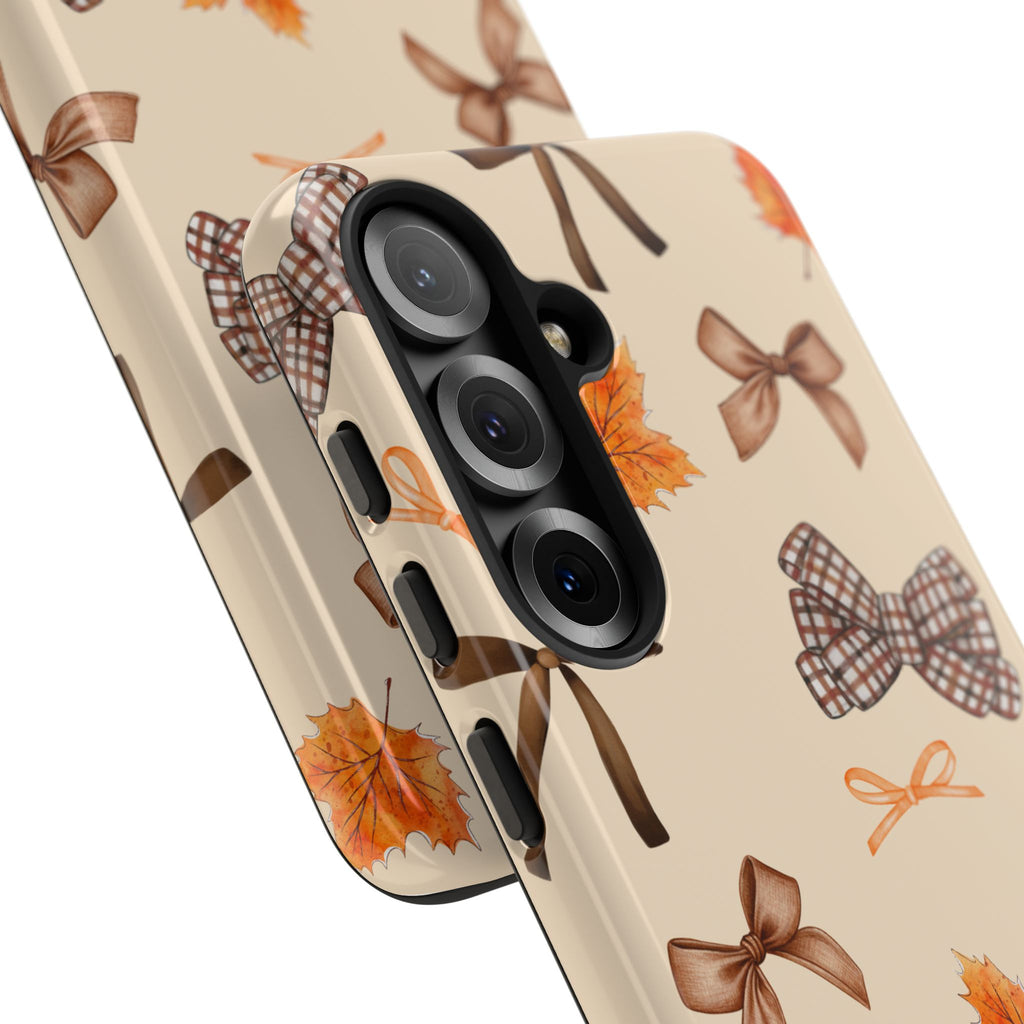 Autumn Bows Tough Phone Case
