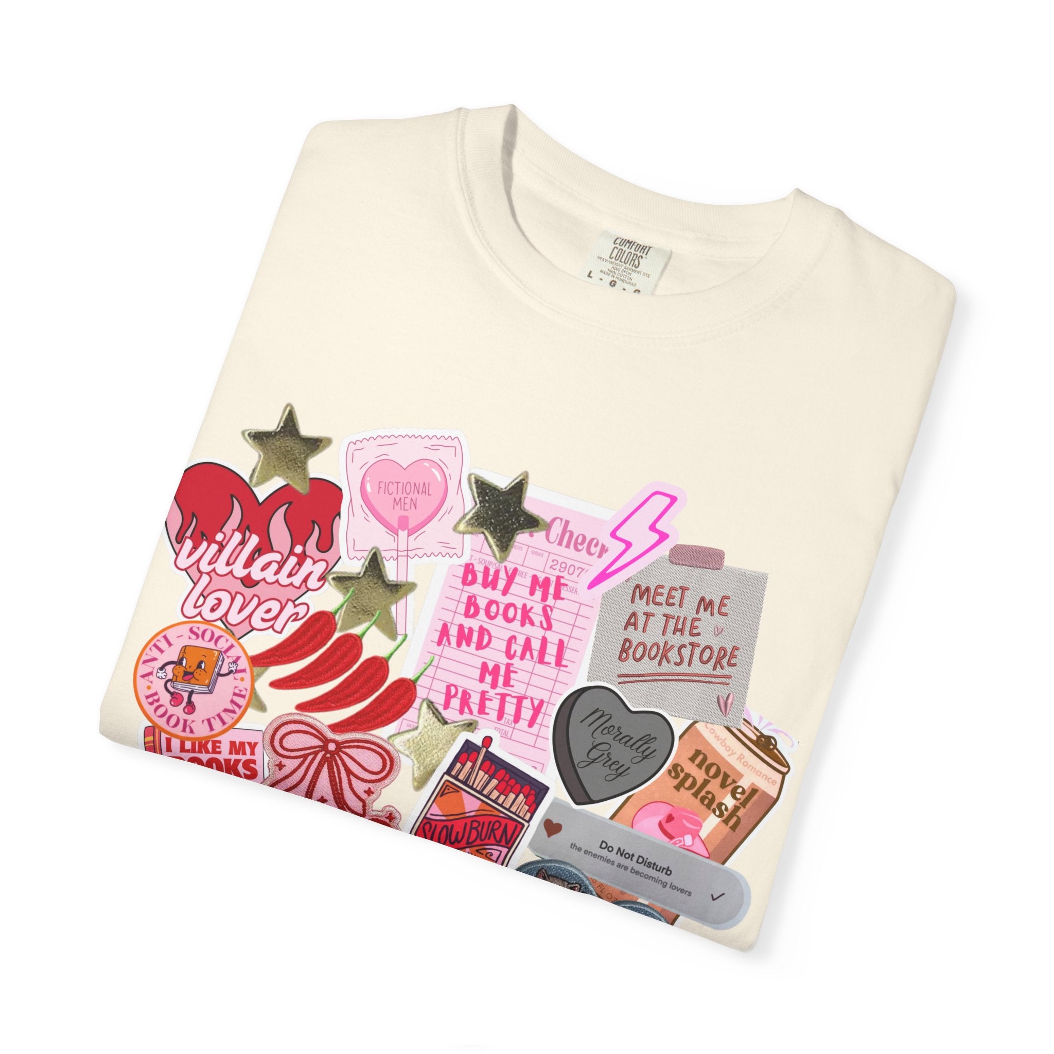 Book Girl Charm T-shirt