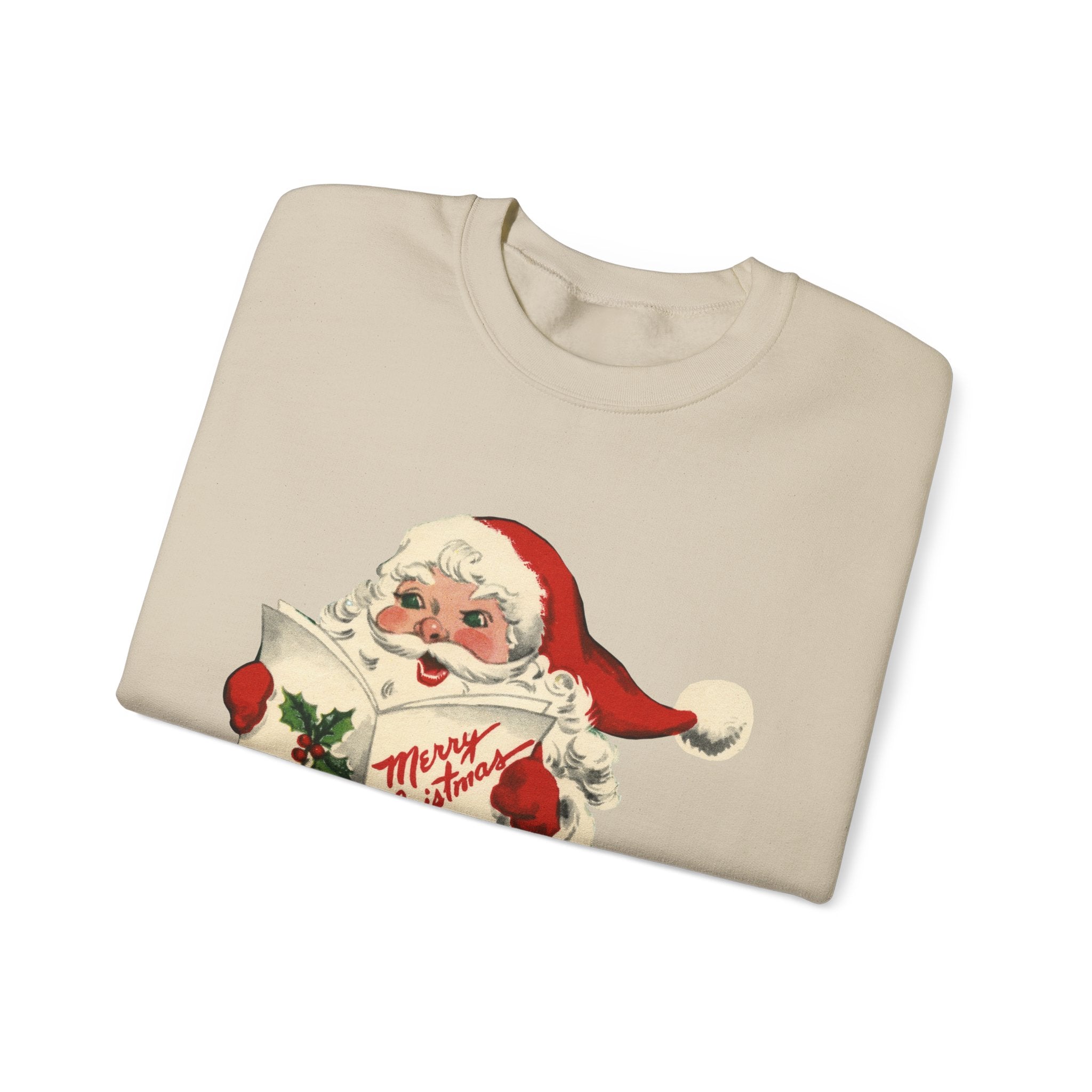 Vintage Santa Christmas Sweatshirt