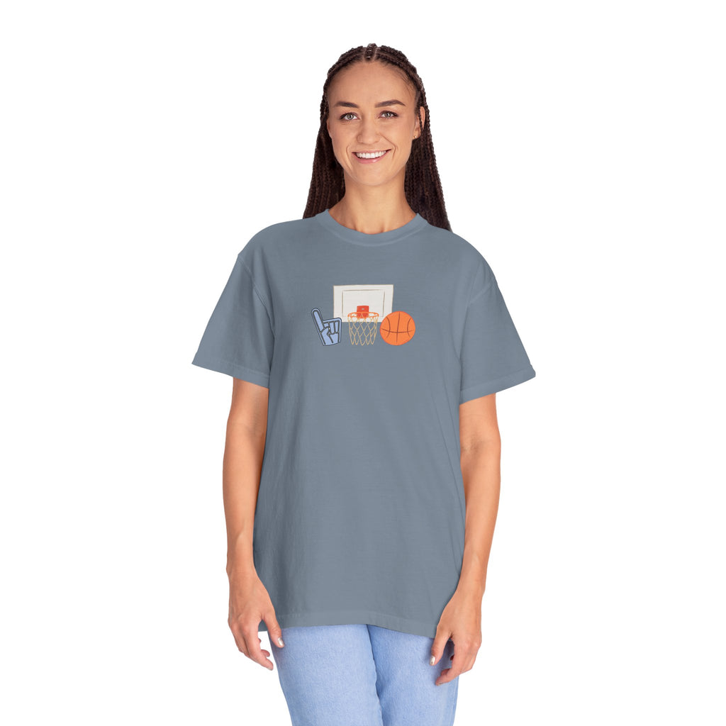 Basketball Fan Unisex Garment-Dyed T-Shirt