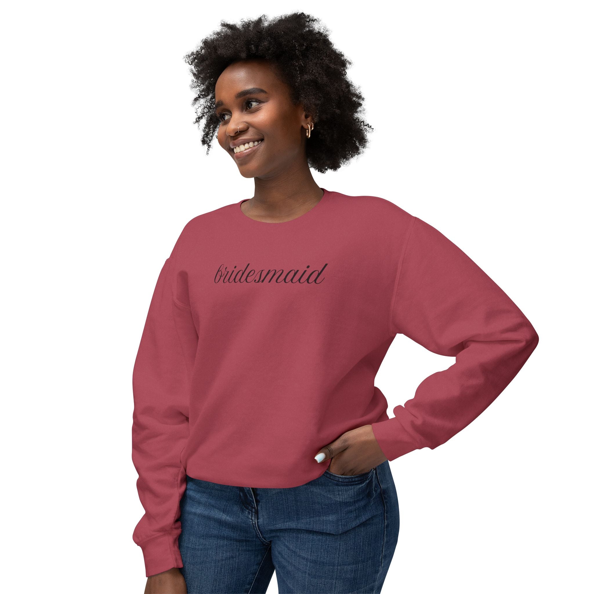 Bridesmaid Crewneck Sweatshirt