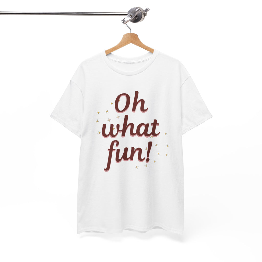 Oh What Fun Tee — Holiday Graphic Christmas T-Shirt