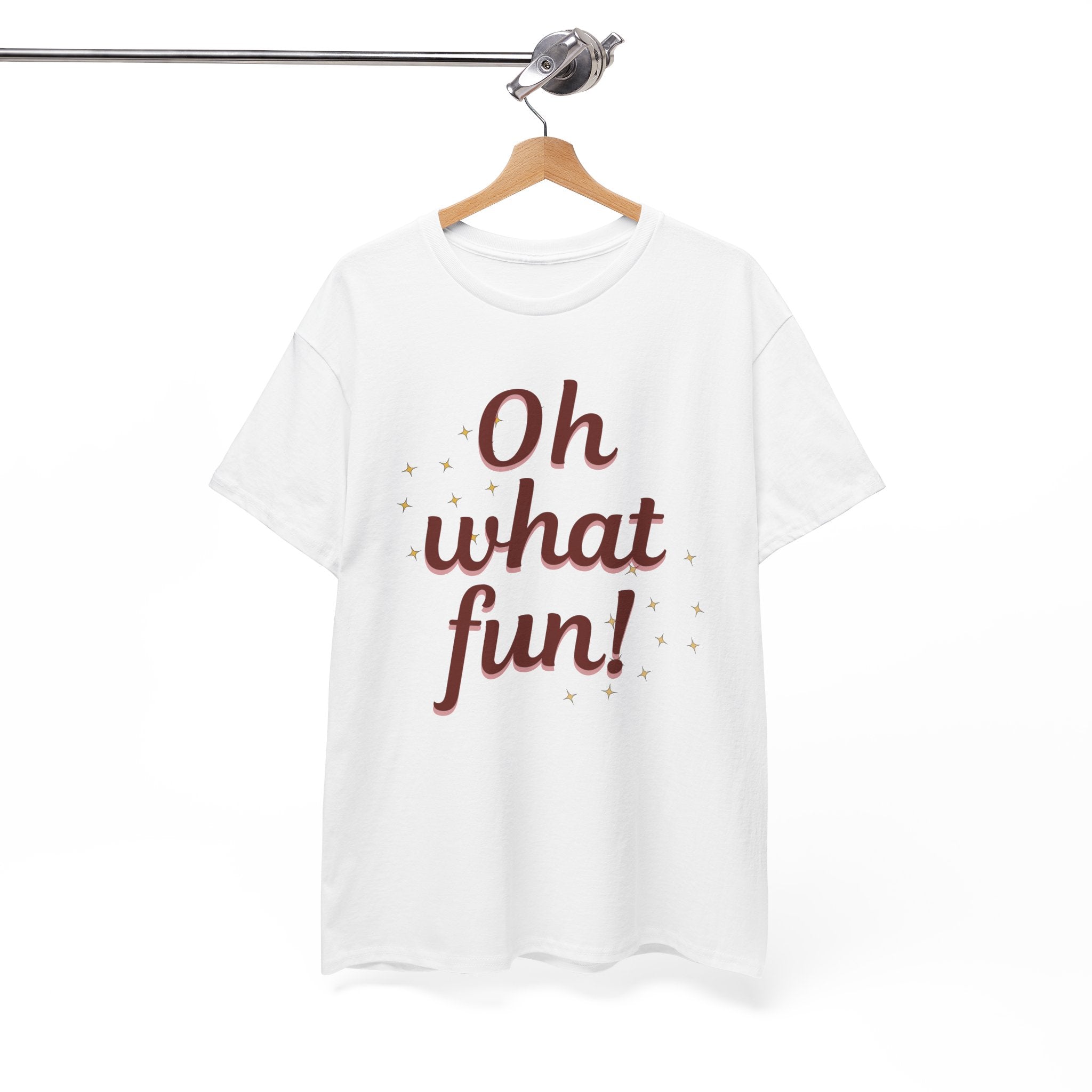 Oh What Fun Tee — Holiday Graphic Christmas T-Shirt