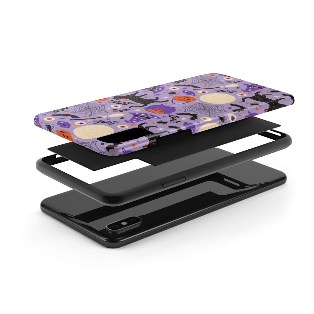 Witchy Cat Tough Phone Case