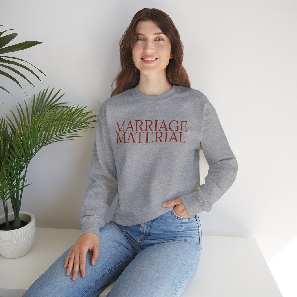 Marriage Material Crewneck Sweatshirt
