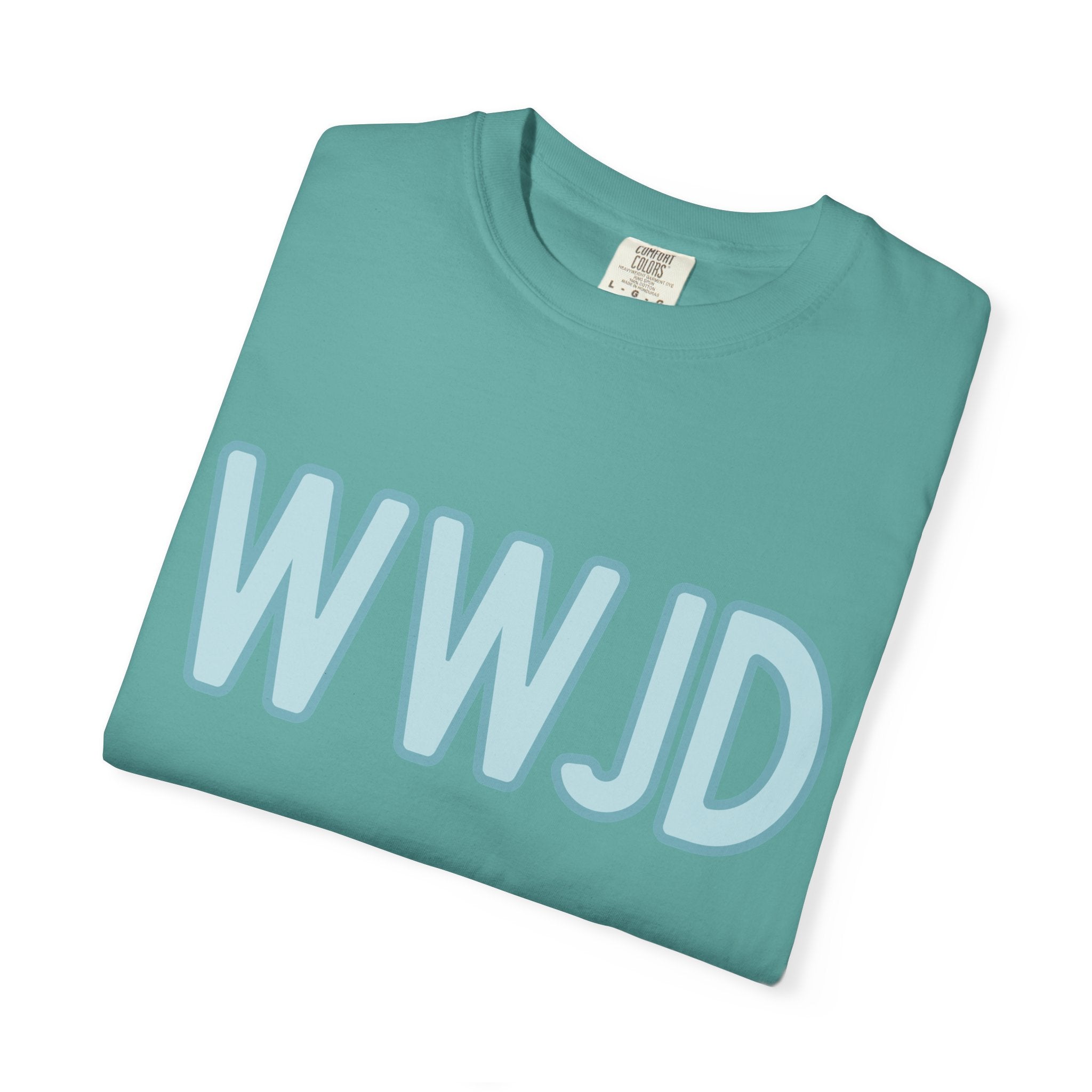 WWJD Unisex Garment-Dyed T-Shirt