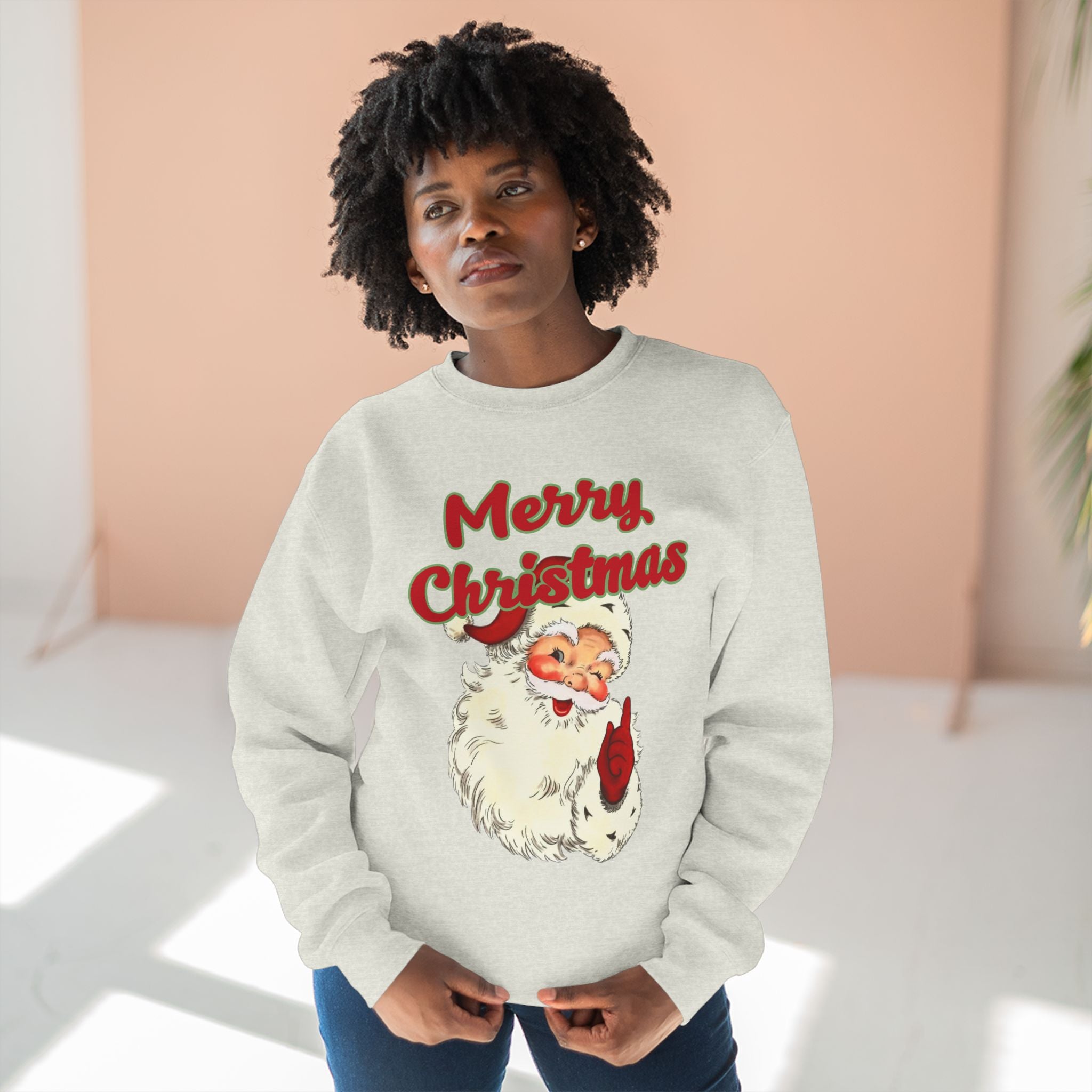 Merry Christmas Santa Crewneck Sweatshirt