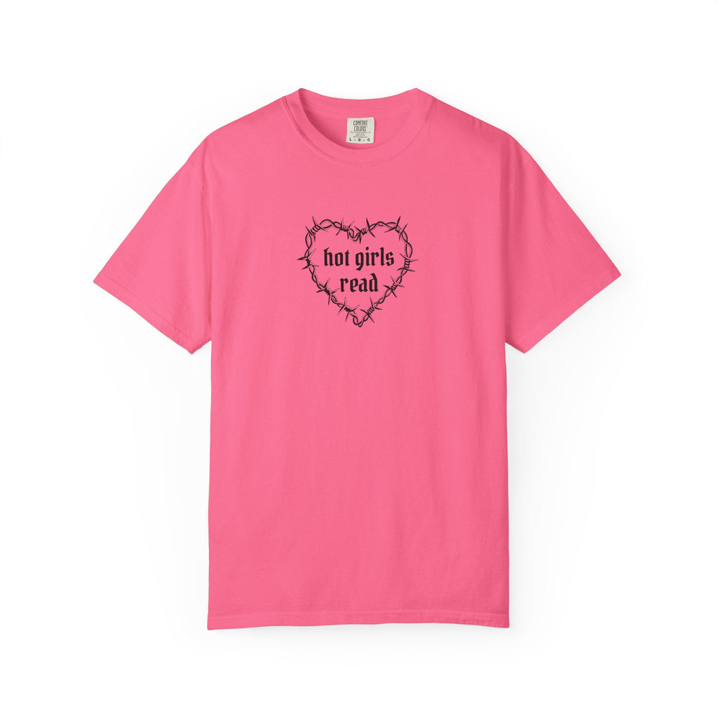 Hot Girls Read Comfort Color Tee