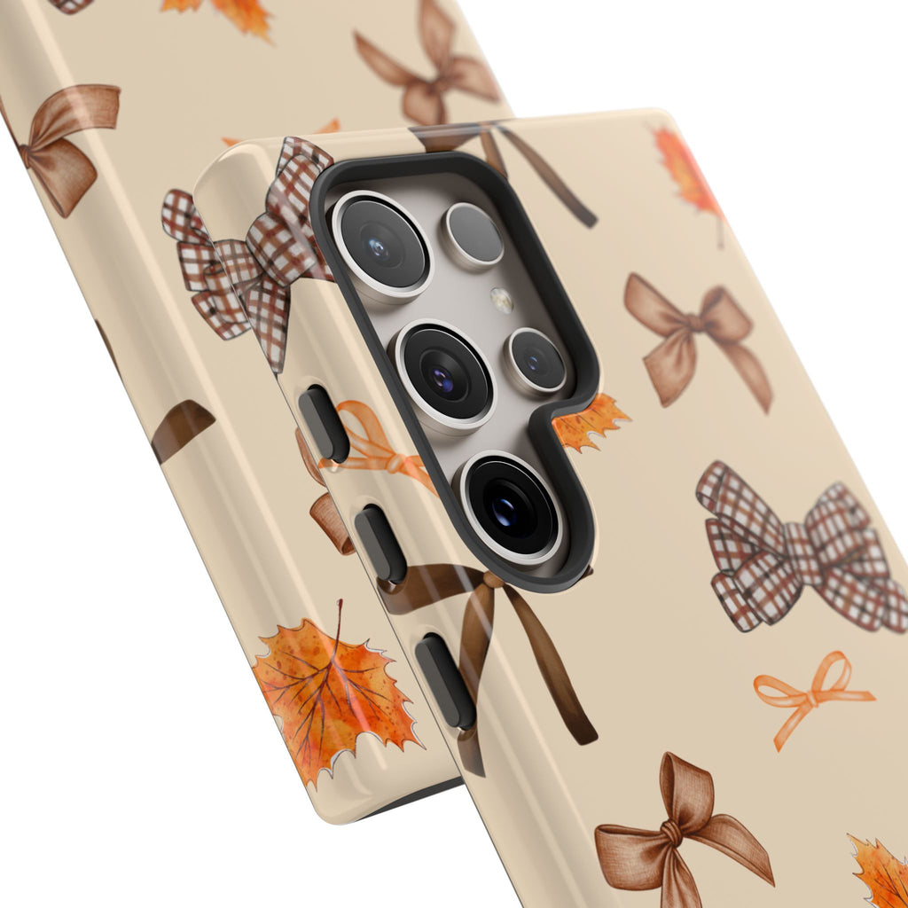 Autumn Bows Tough Phone Case