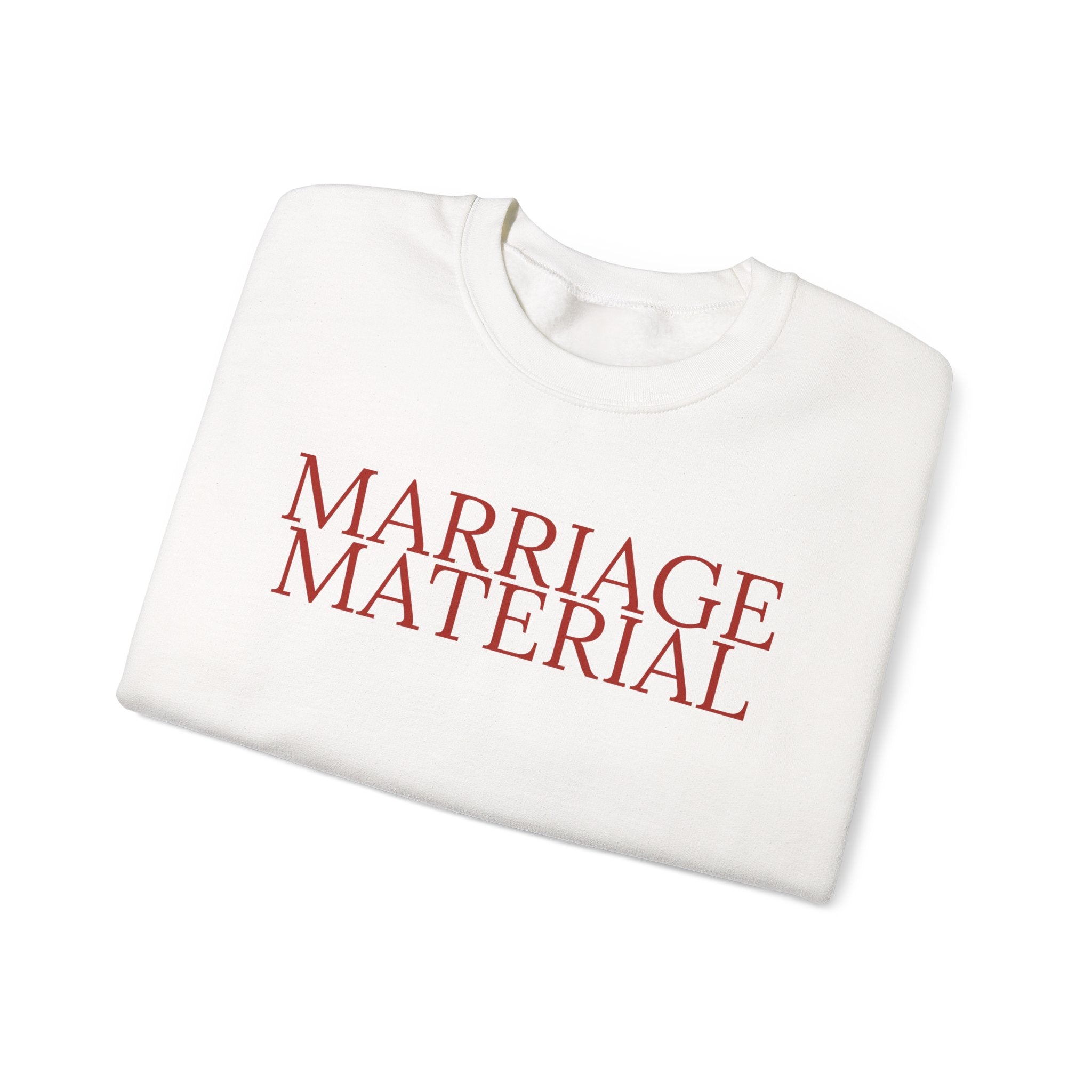Marriage Material Crewneck Sweatshirt