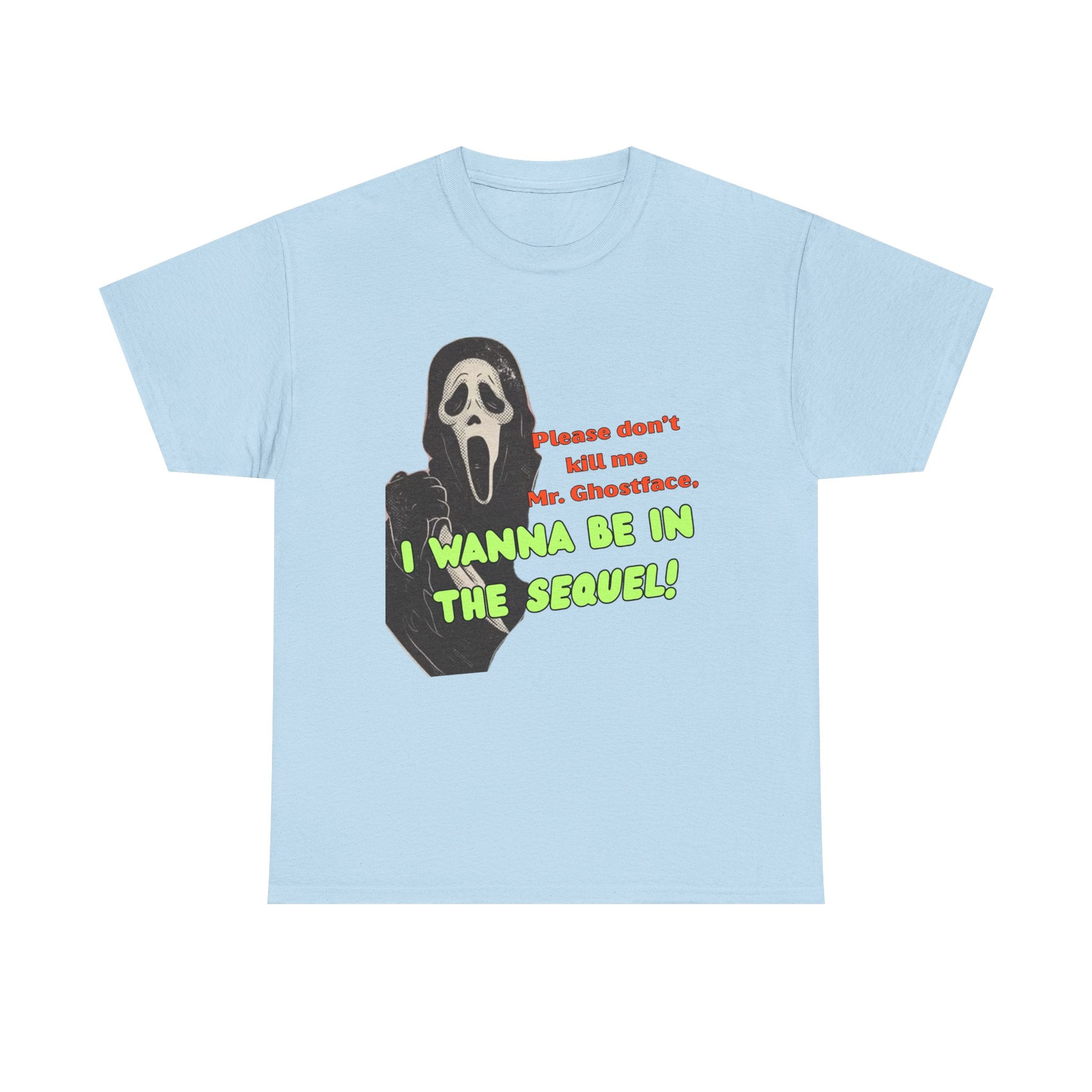 Ghostface Sequel Tee, Unisex Heavy Cotton Tee