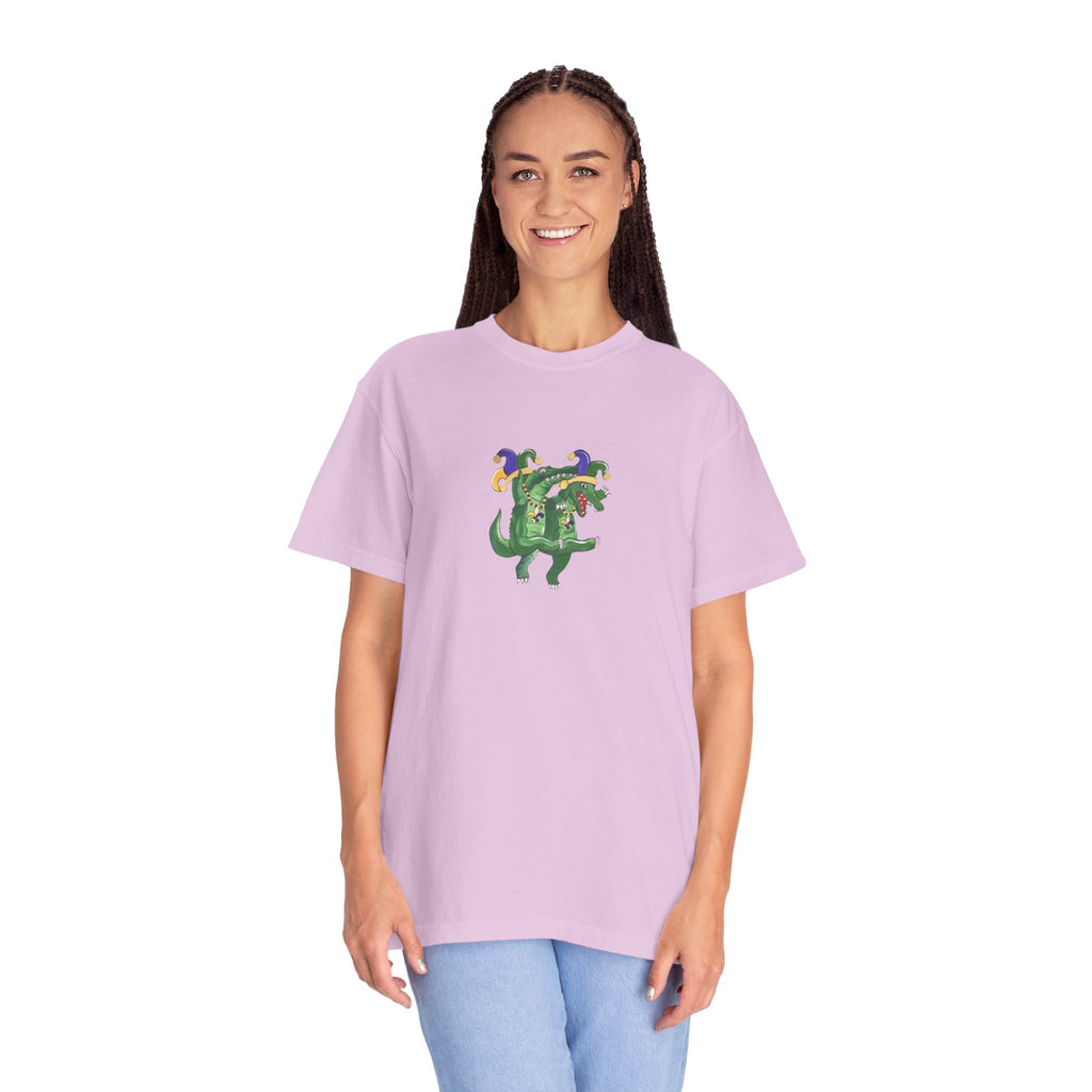 Mardi Gras Dancing Gator T-Shirt