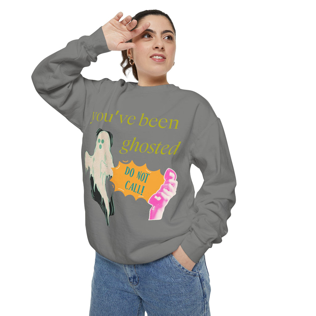 Ghosted Garment-Dyed Sweatshirt