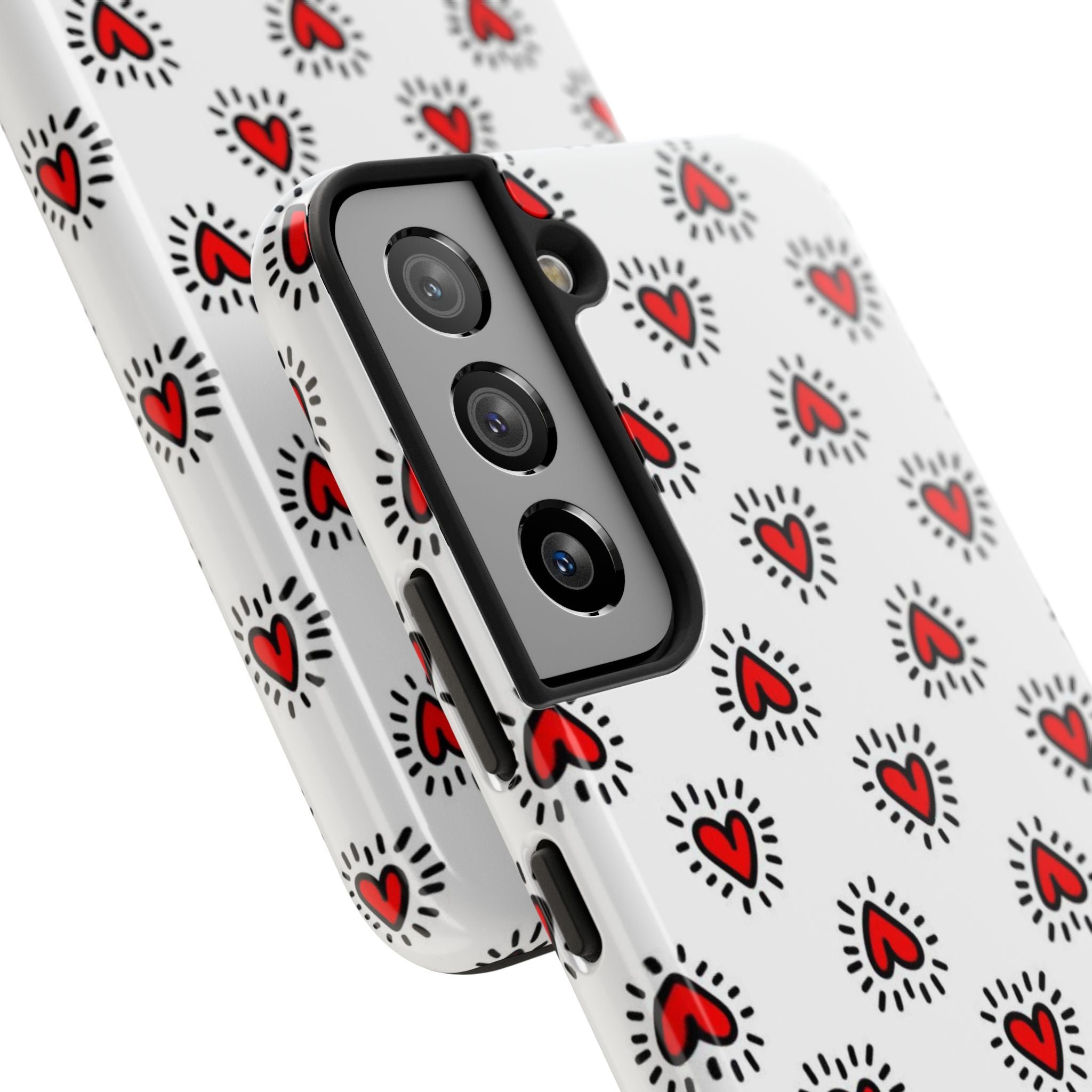 Heart Doodle Tough Phone Case