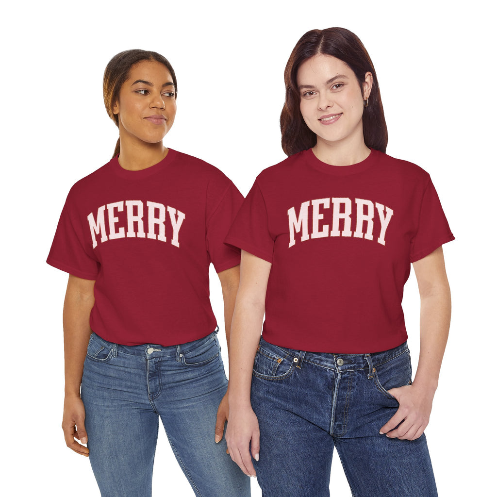 Merry Graphic Tee — Holiday T‑Shirt