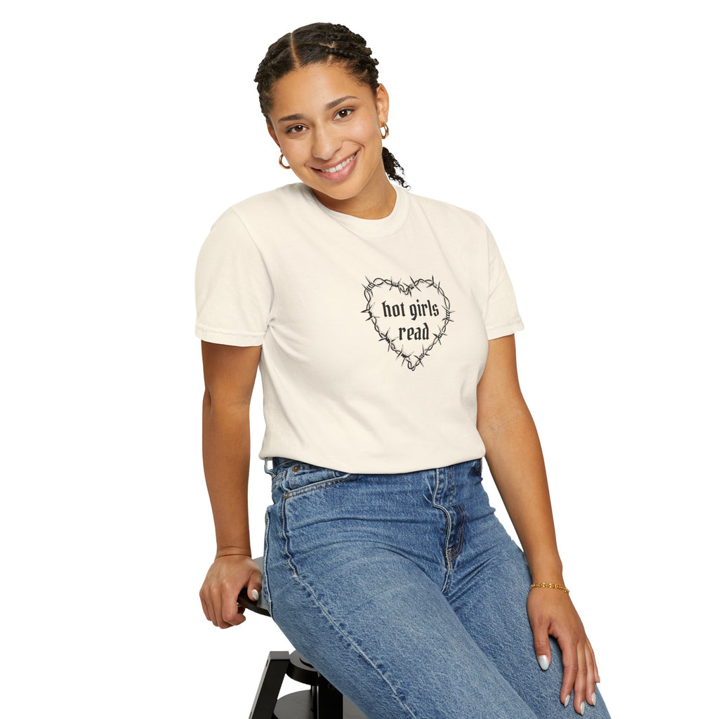 Hot Girls Read Comfort Color Tee
