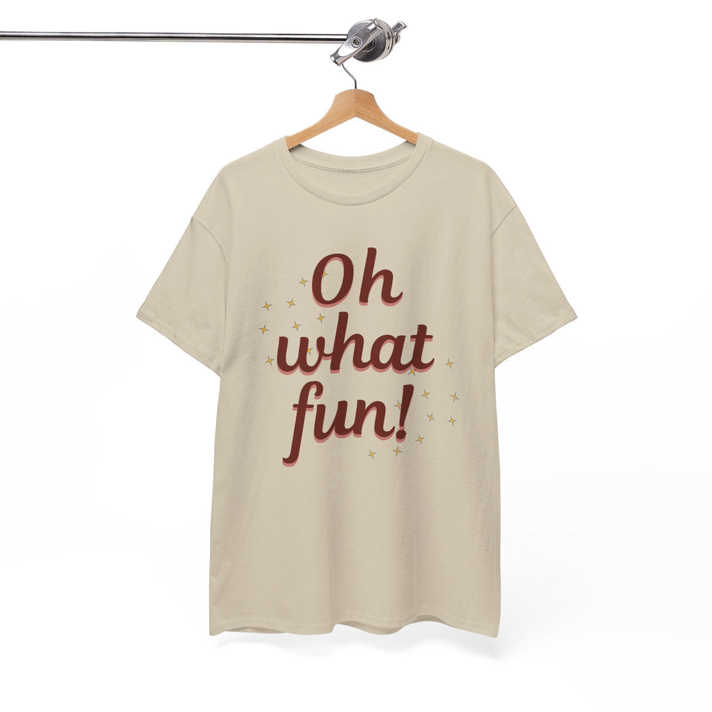 Oh What Fun Tee — Holiday Graphic Christmas T-Shirt