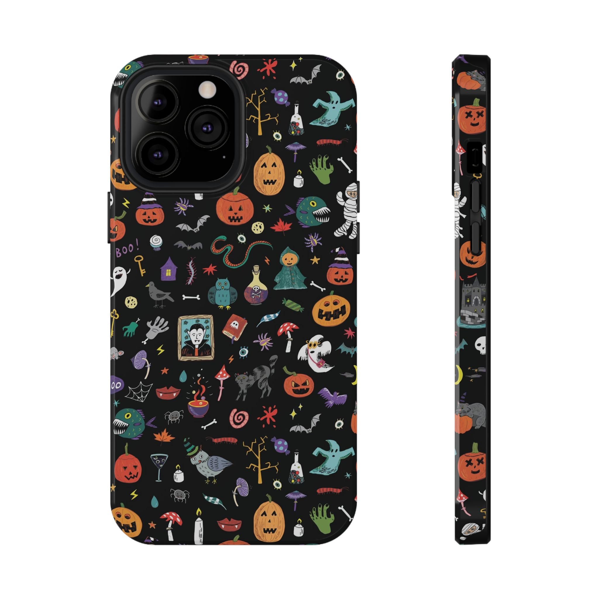 Halloween Charm Impact-Resistant Case