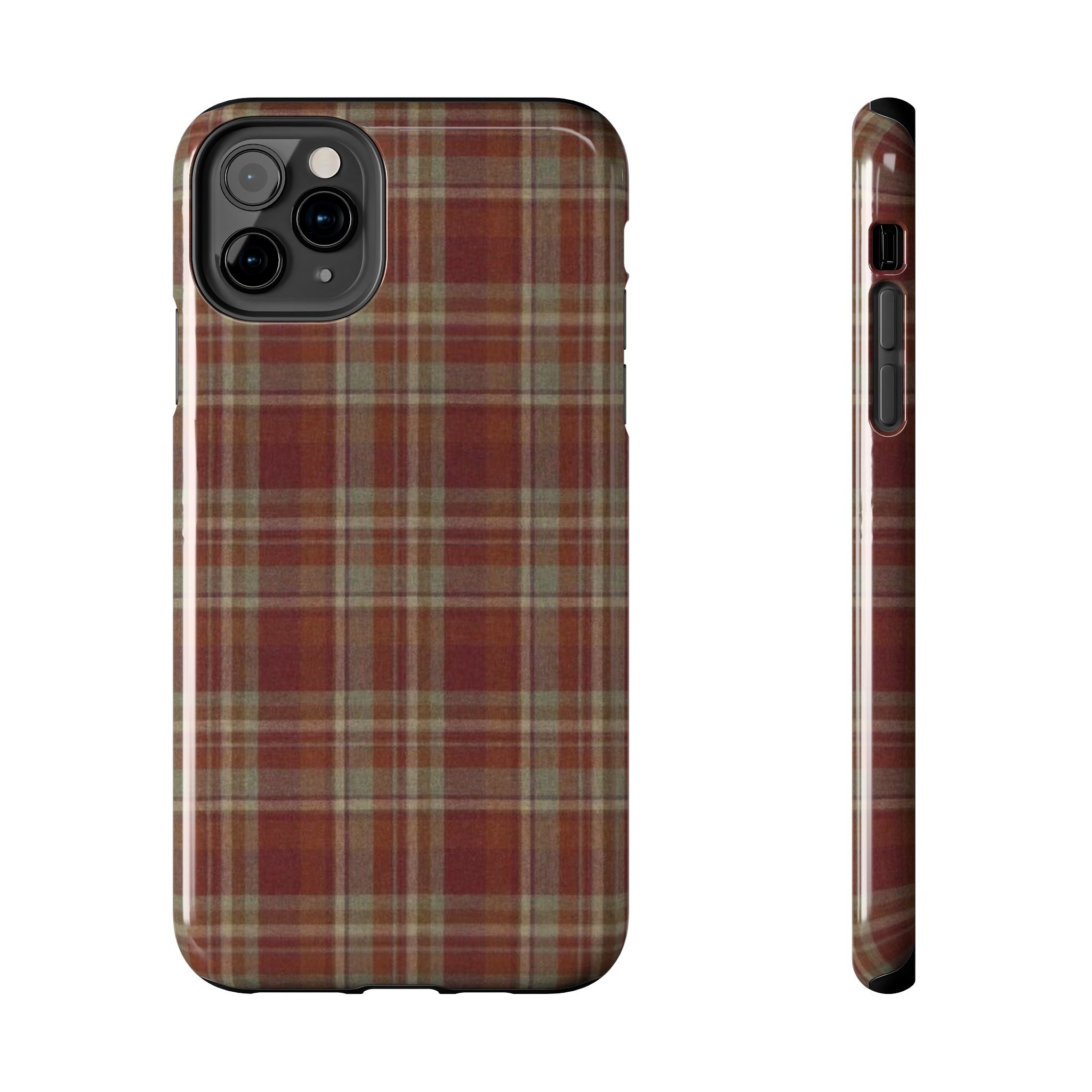 Autumn Plaid Tough Phone Case