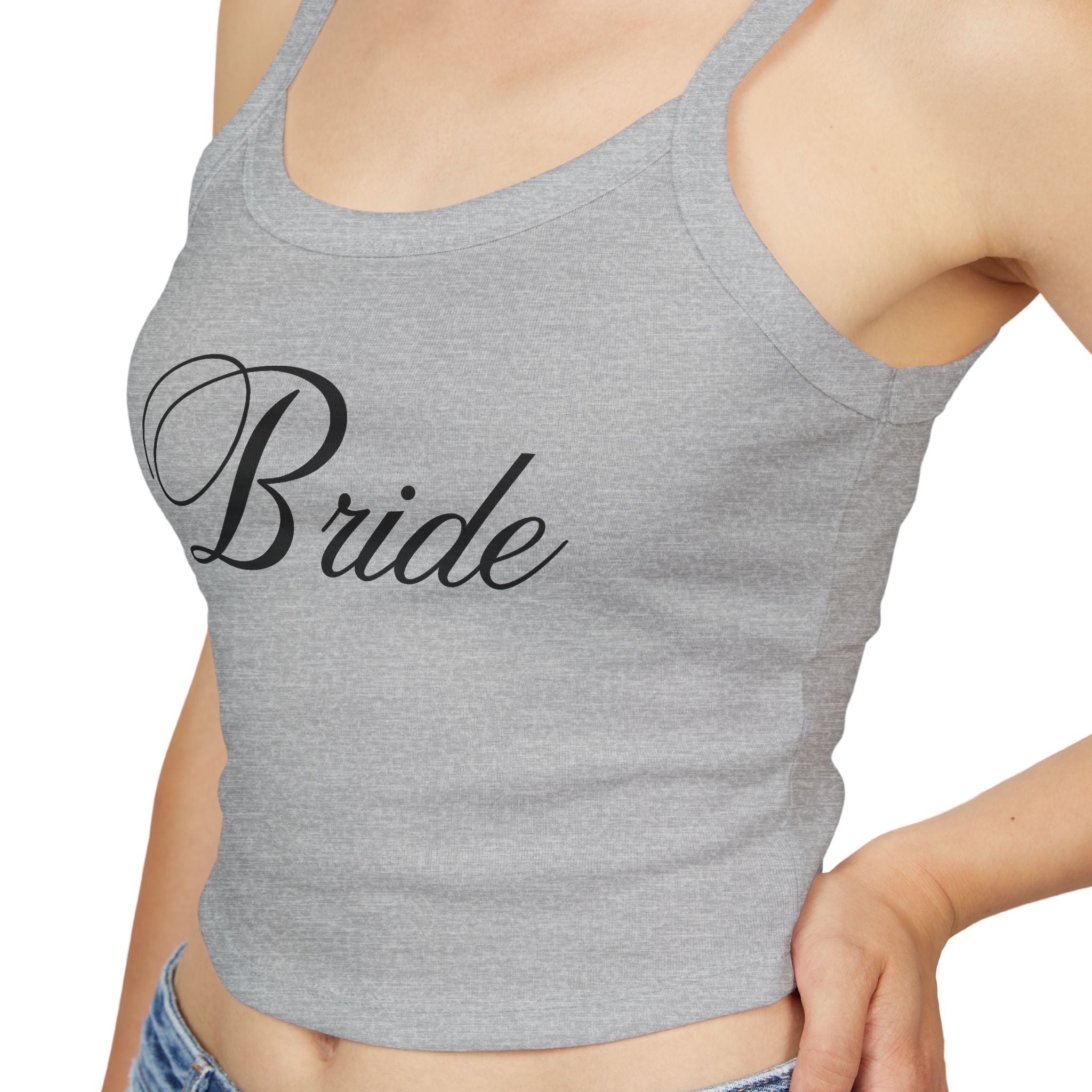Bride Spaghetti Strap Tank Top