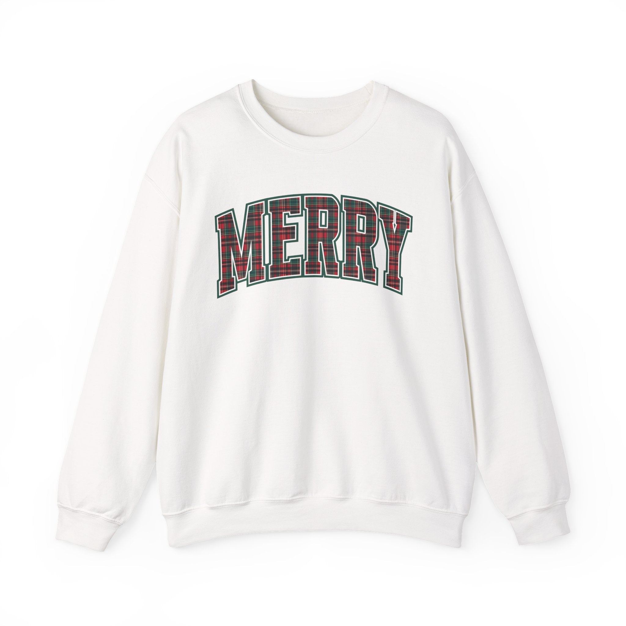 Merry Plaid Crewneck Sweatshirt