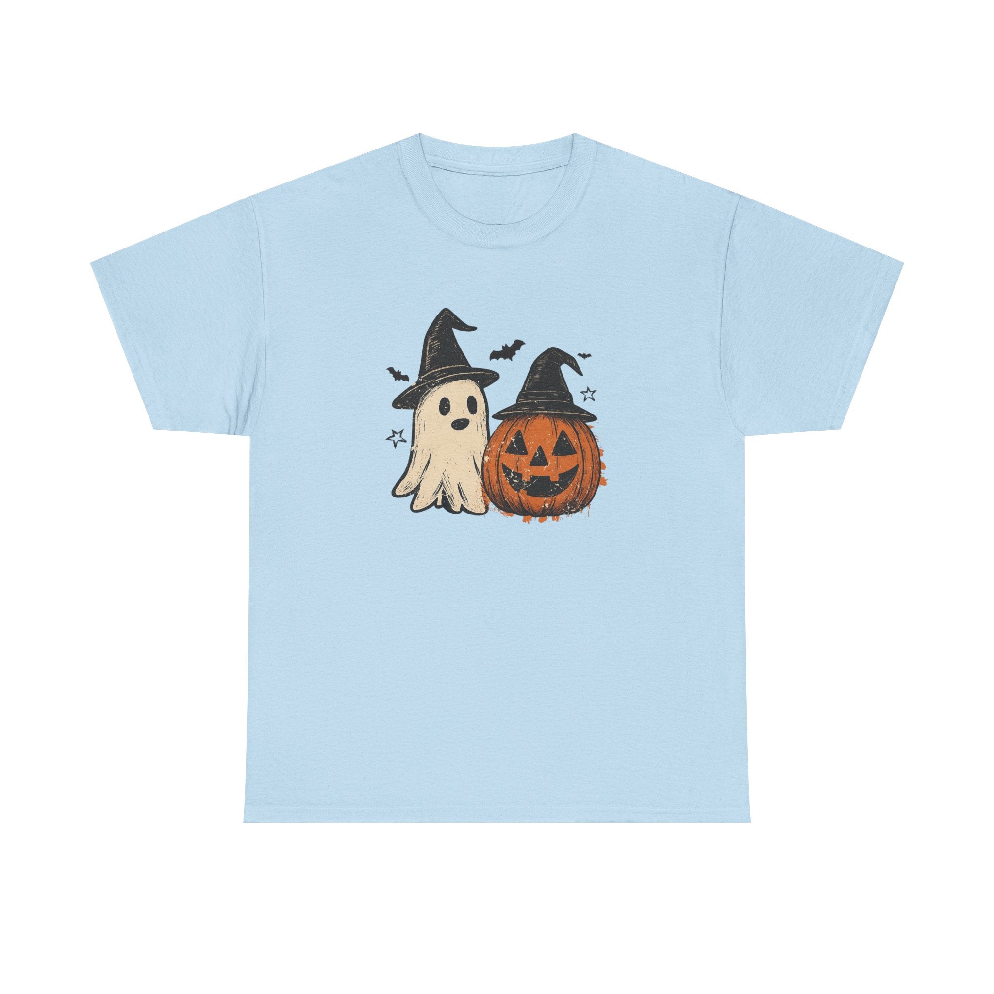 Halloween Ghost & Pumpkin Tee