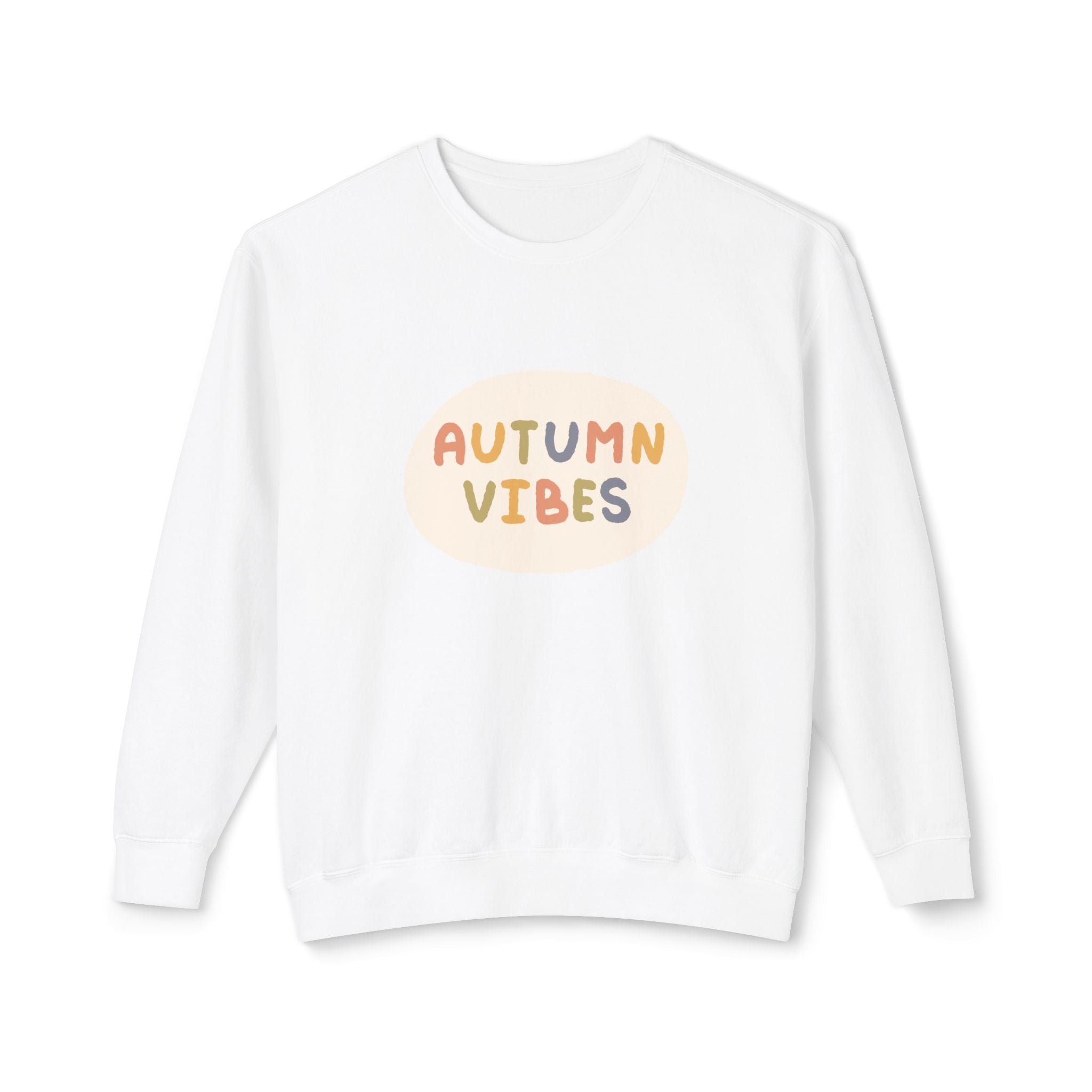 Autumn Vibes Lightweight Crewneck Sweatshirt
