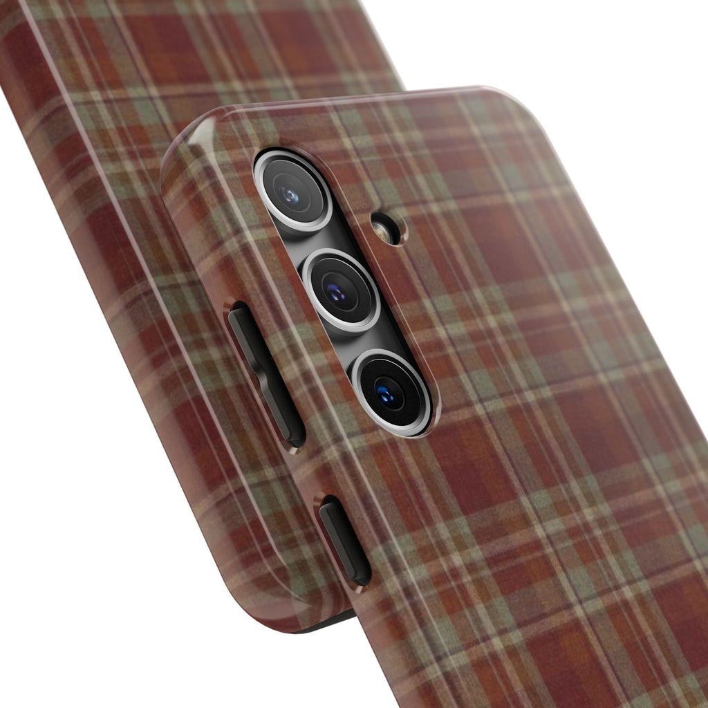 Autumn Plaid Tough Phone Case